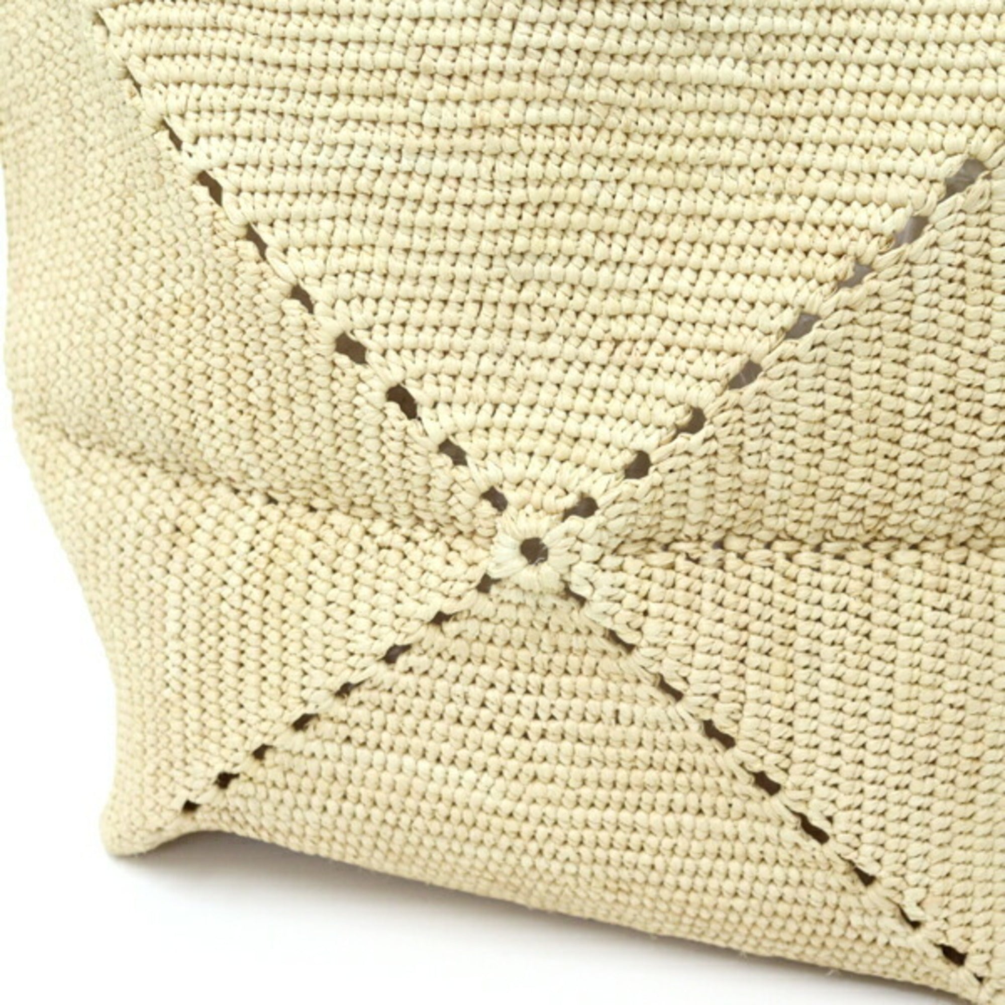 Loewe Raffia Leather Tote Bag (Pre-Owned)