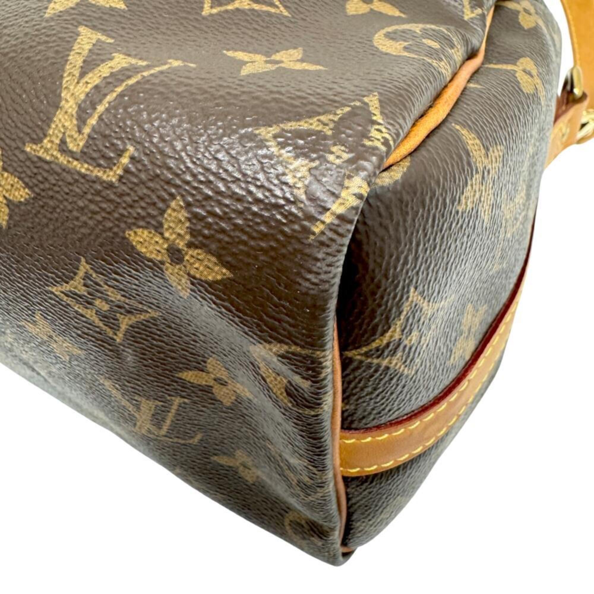 Louis Vuitton Brown Monogram Boston Bag Handbag (Pre-Owned)
