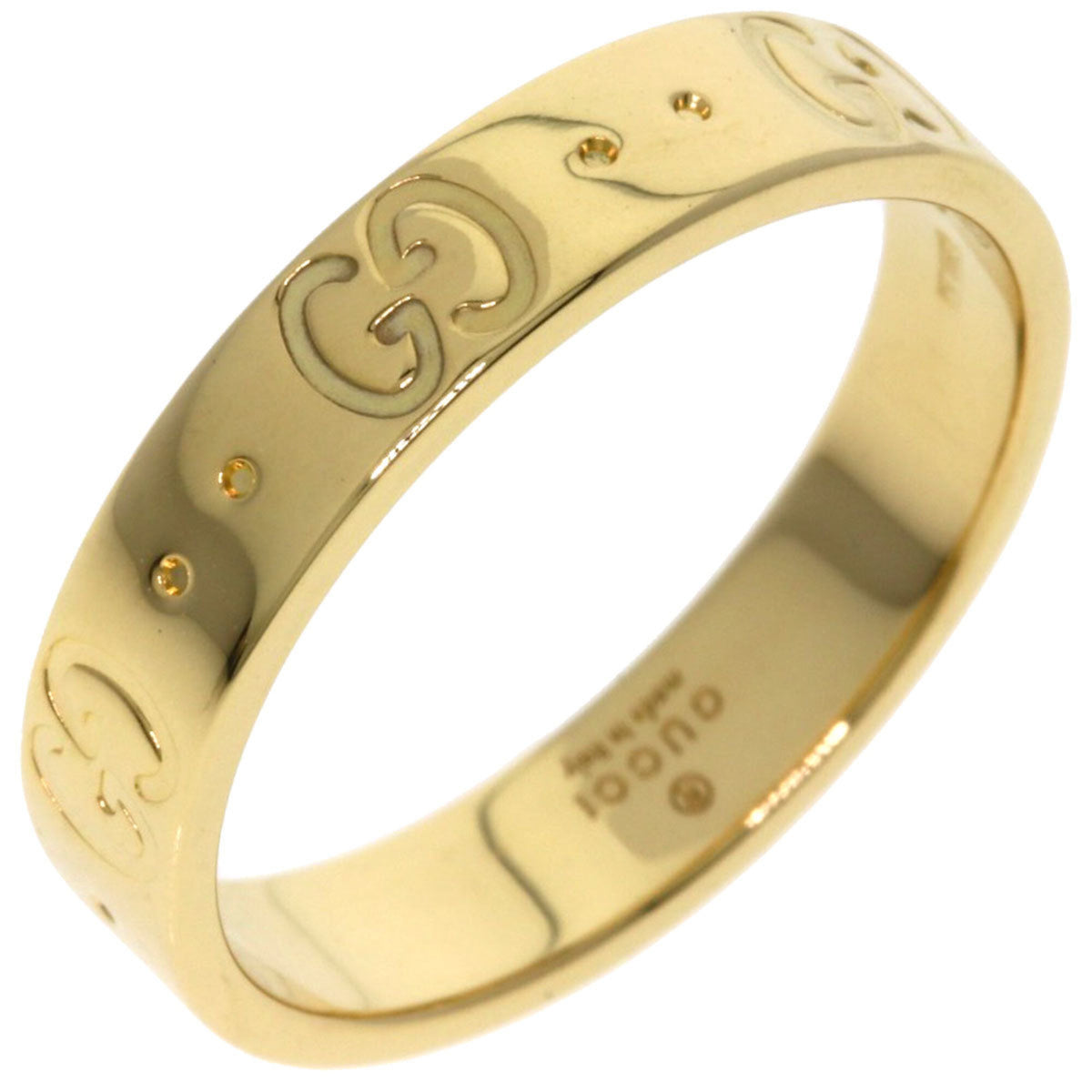 Gucci Yellow Gold (18K) Band Ring (Pre-Owned)