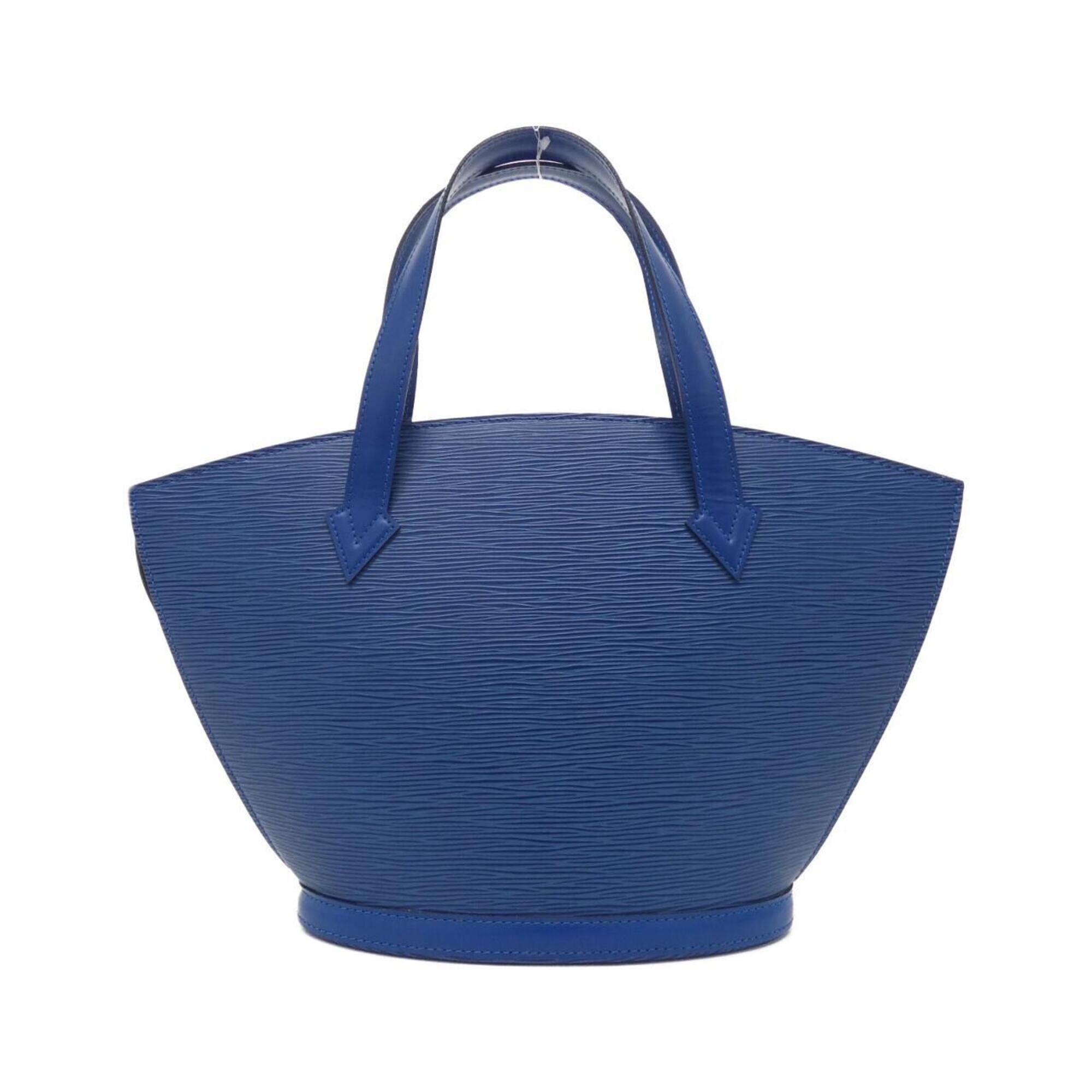 Louis Vuitton Blue Leather Handbag (Pre-Owned)