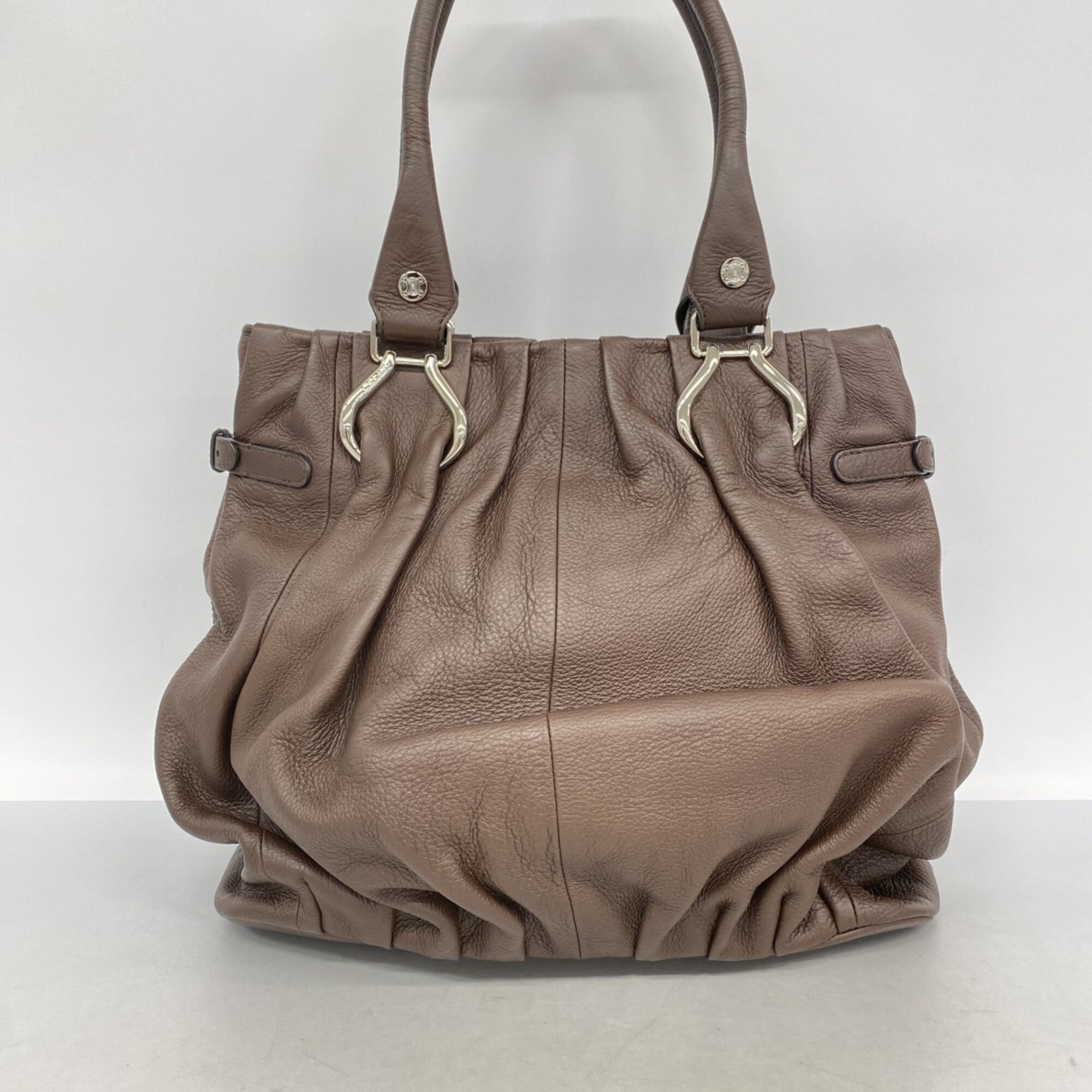 Celine Brown Leather Tote Bag (Pre-Owned)