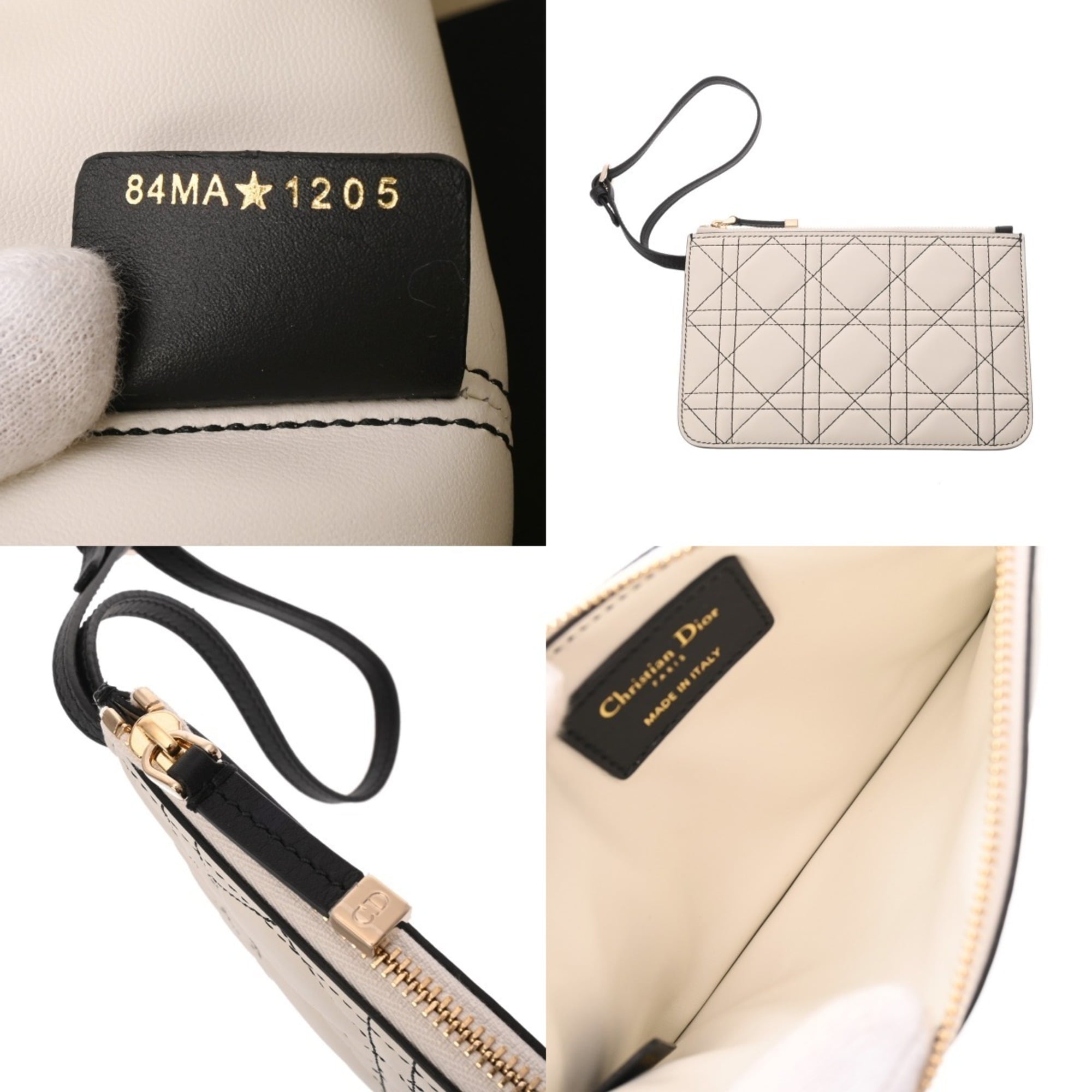 Christian Dior White Leather Handbag (Pre-Owned)
