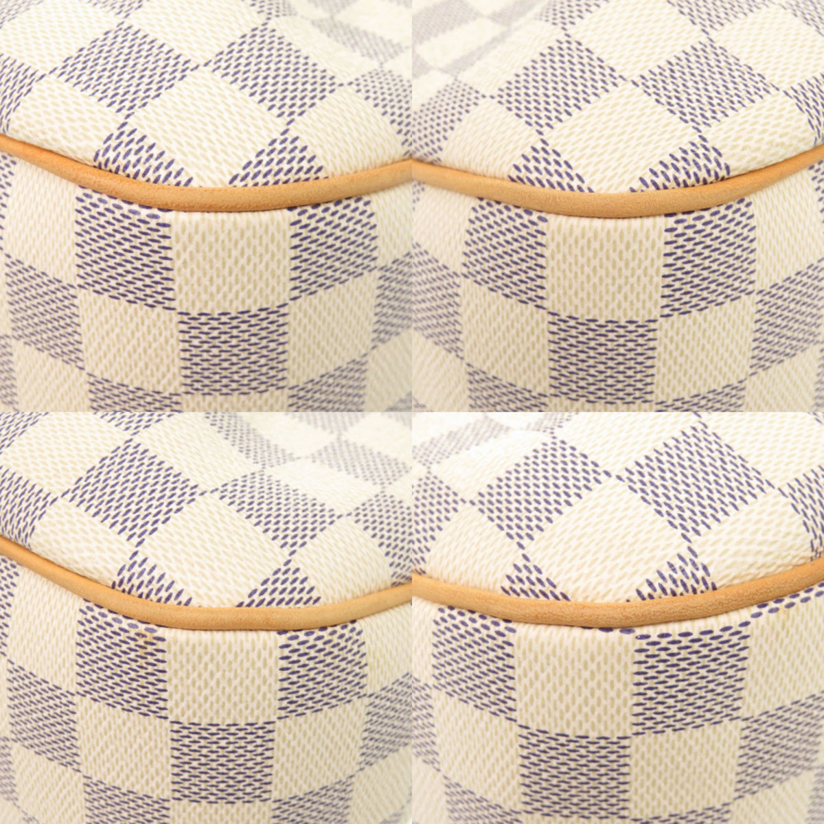 Louis Vuitton Damier Azur White Damier Azur Shoulder Bag (Pre-Owned)