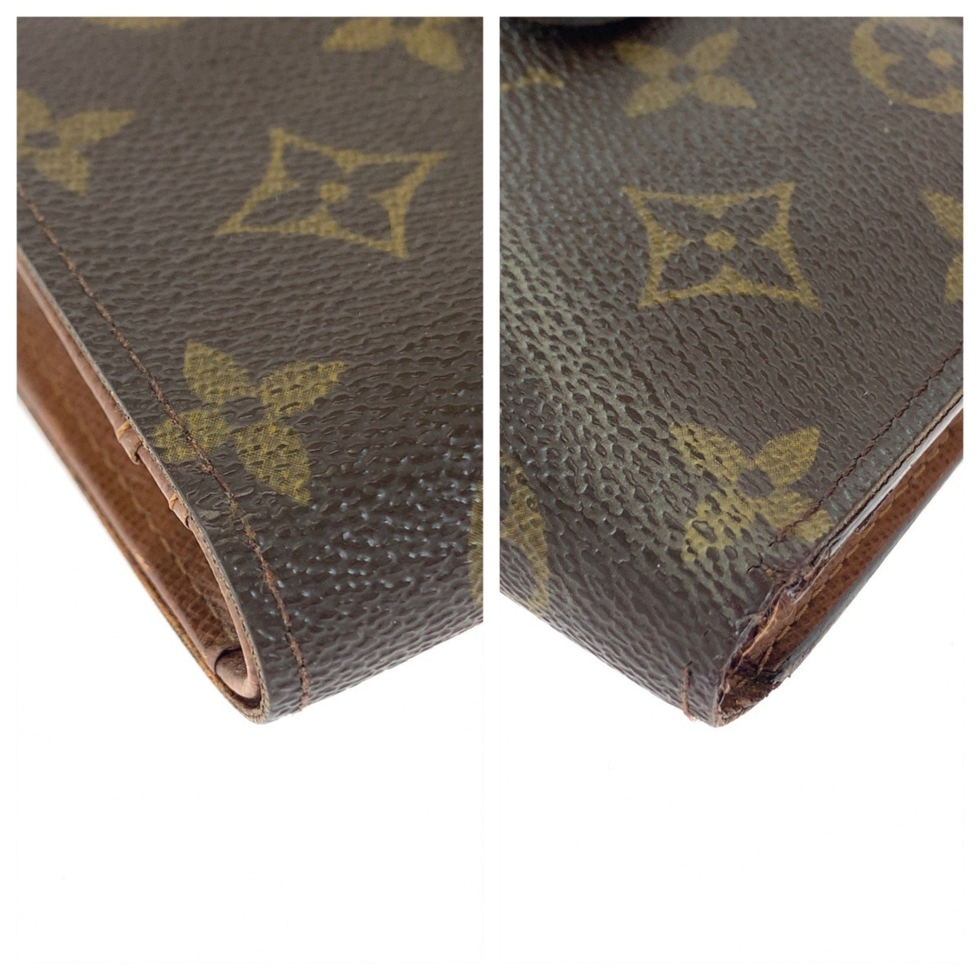 Louis Vuitton Brown Monogram Monogram Wallet (Bi-Fold) (Pre-Owned)