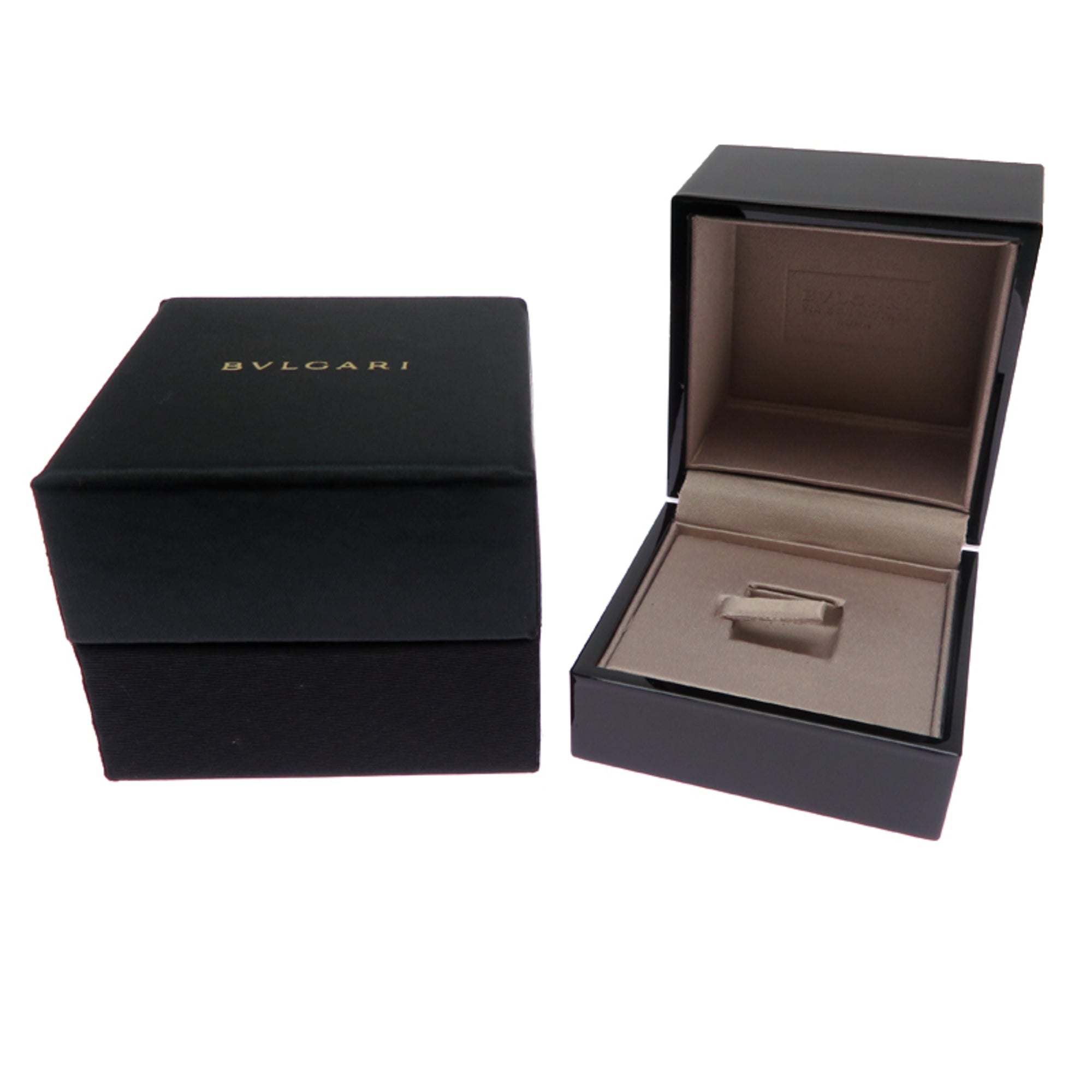 Bvlgari Pink Pink Gold (18K) Ceramic Band Ring (Pre-Owned)