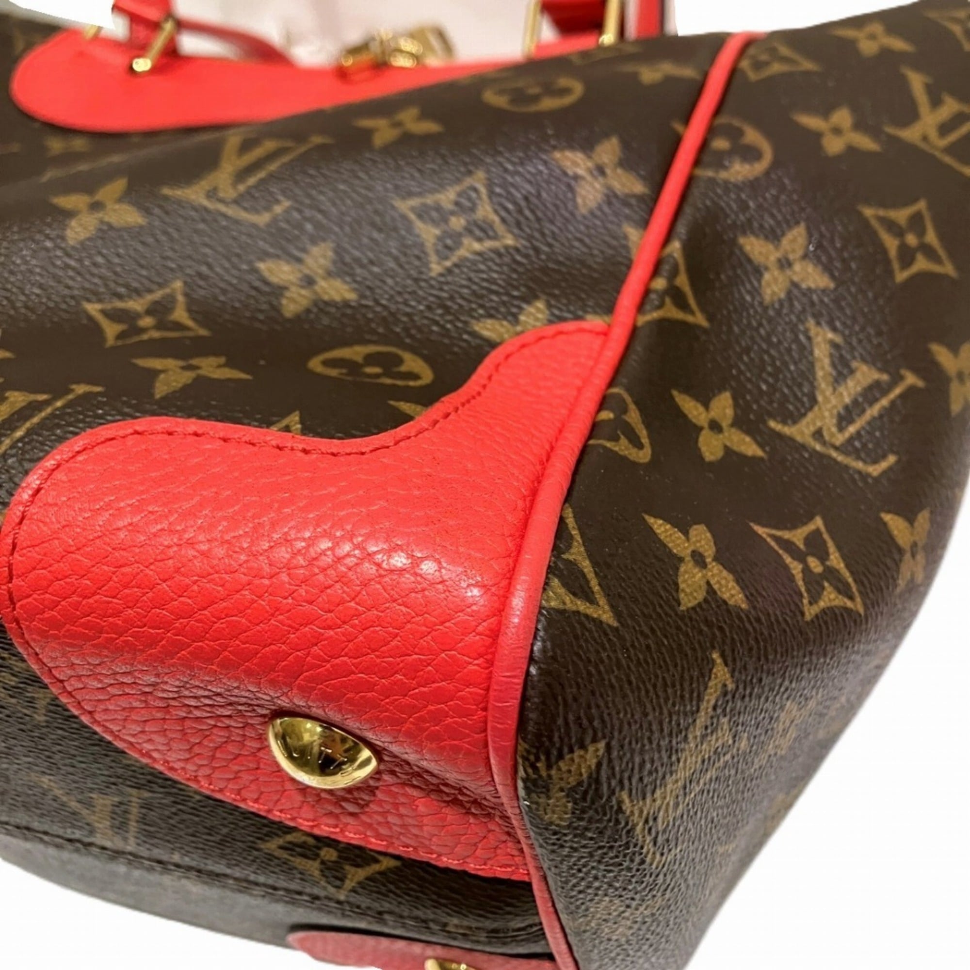 Louis Vuitton Brown Monogram Tote Bag (Pre-Owned)