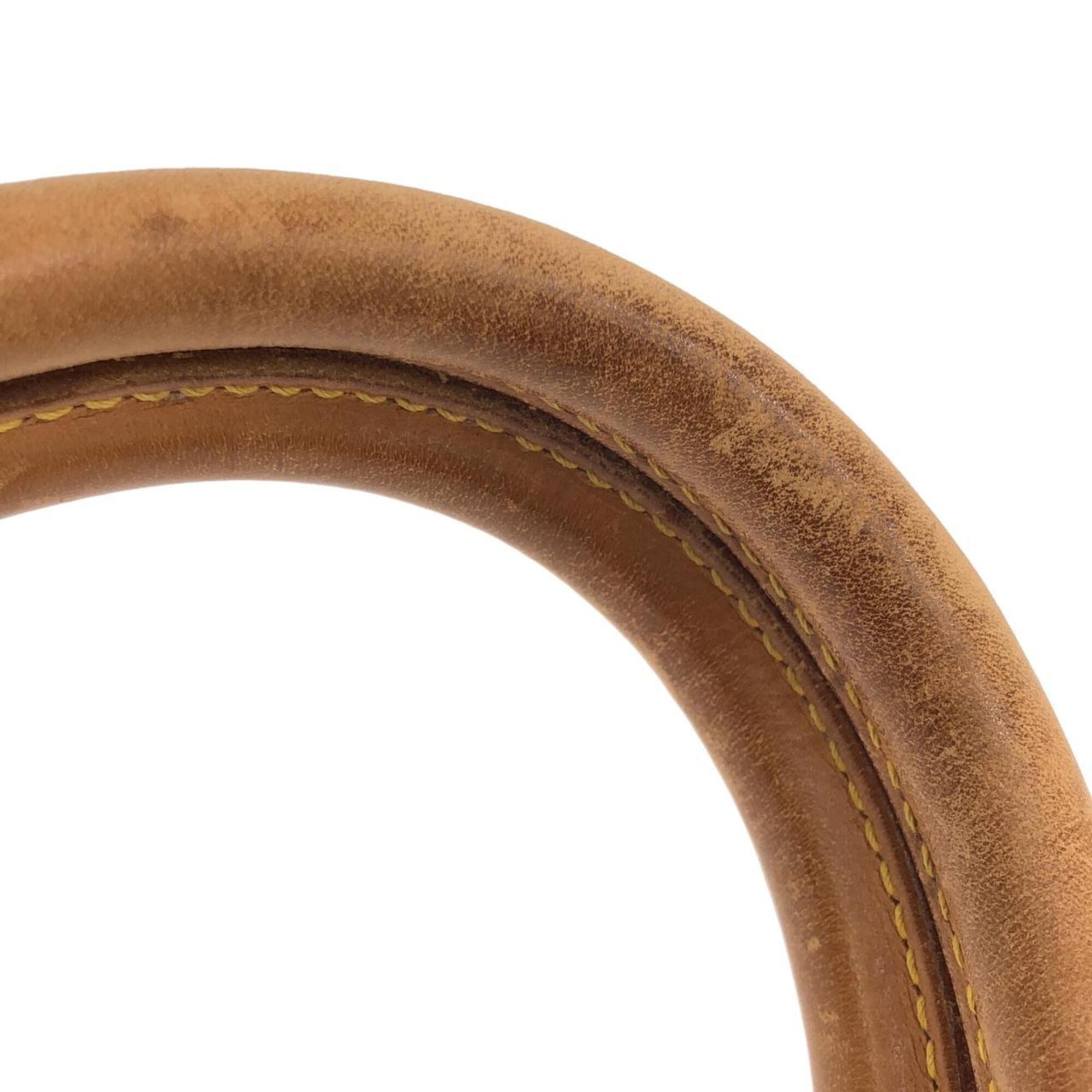 Louis Vuitton Brown Coated Canvas Boston Bag (Pre-Owned)