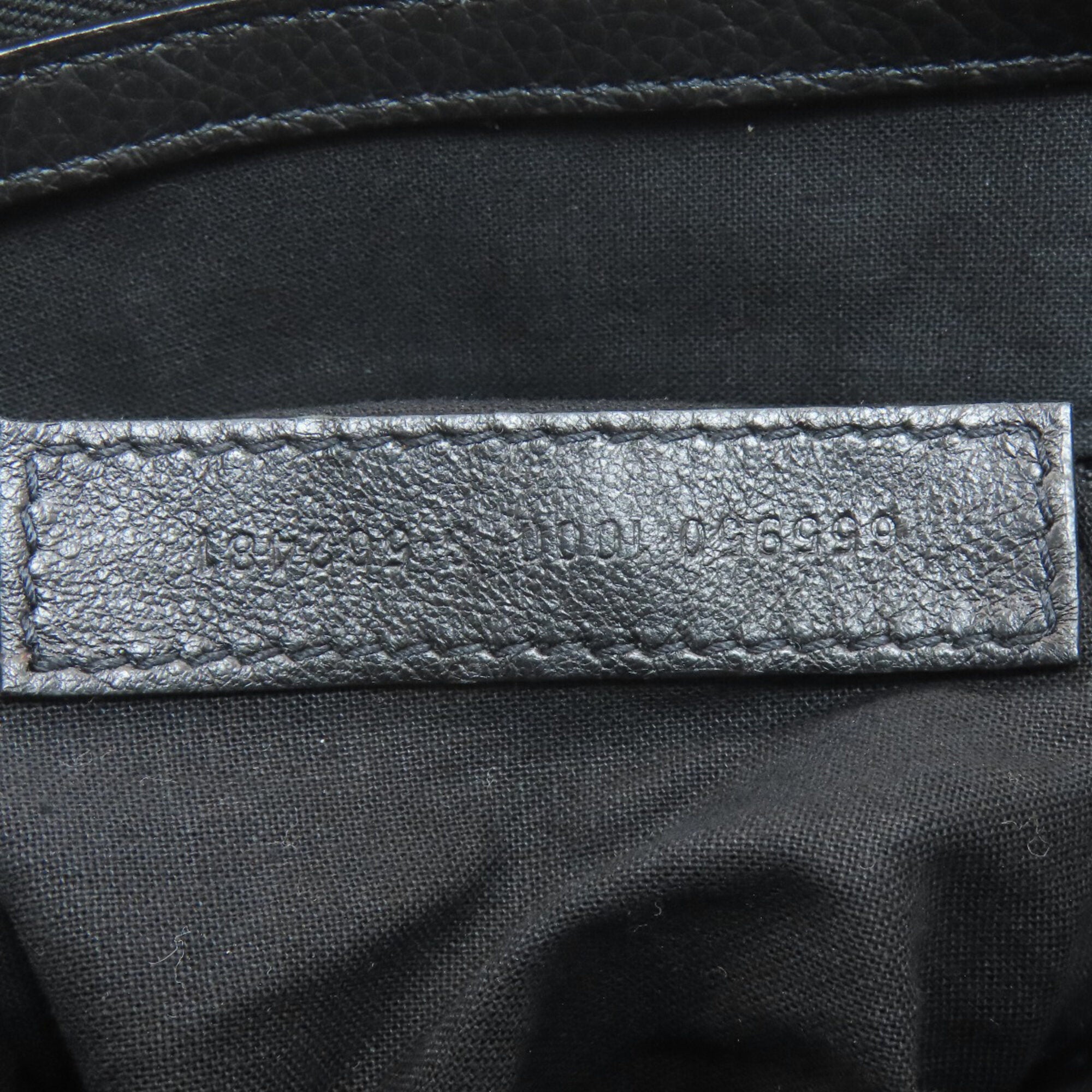 Balenciaga Black Leather Handbag (Pre-Owned)