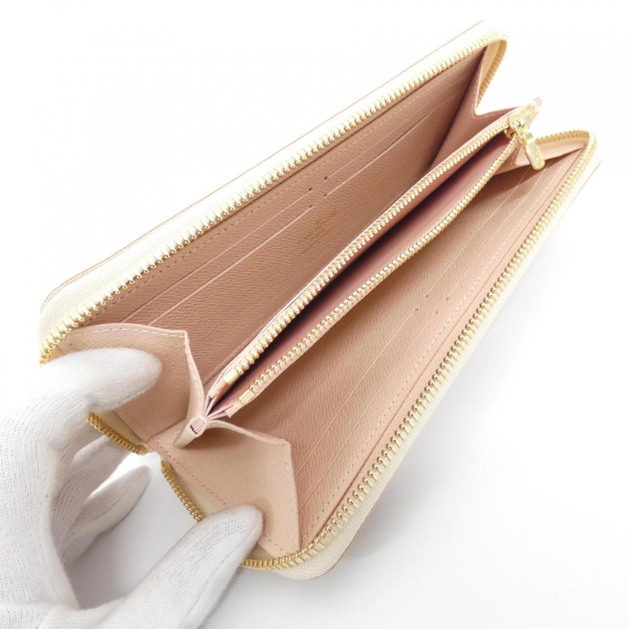 Louis Vuitton Azur Coated Canvas Long Wallet (Bi-Fold) (Pre-Owned)