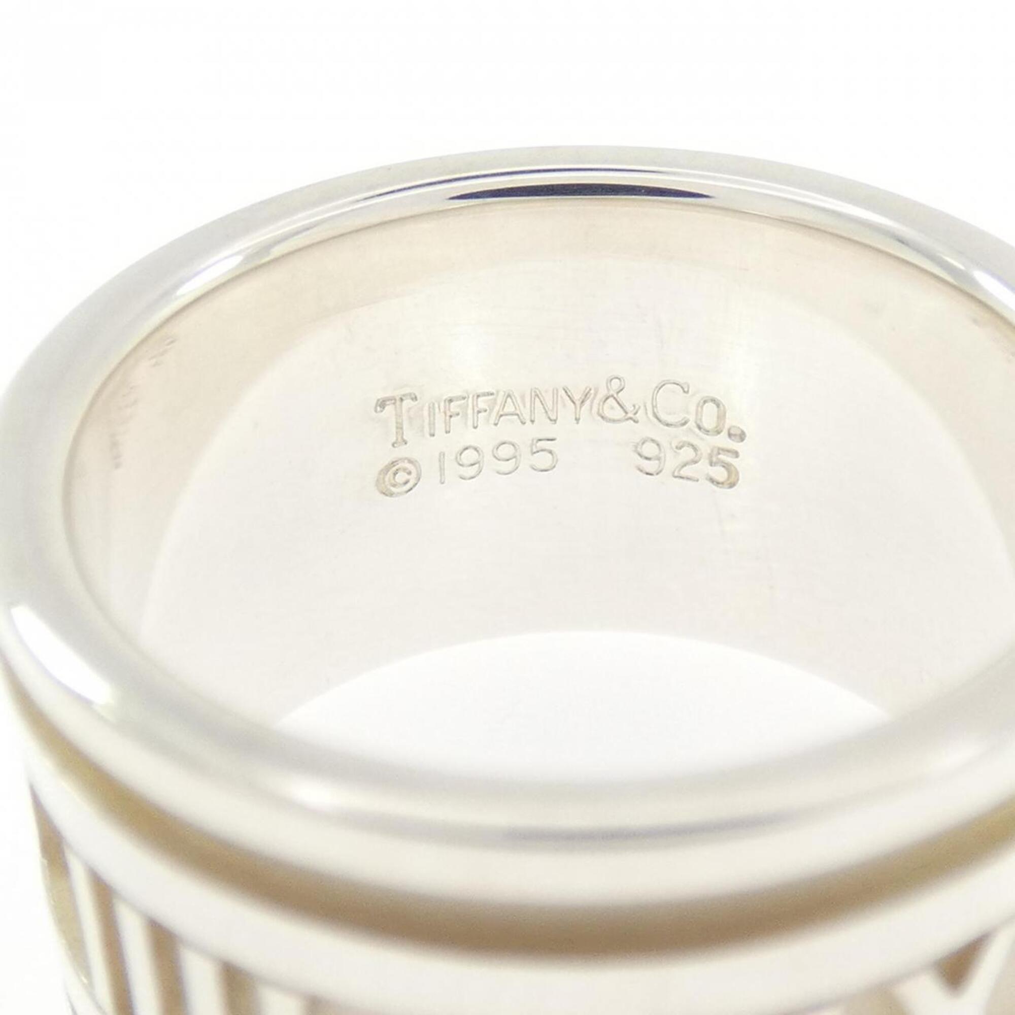 Tiffany Silver Silver 925 Band Ring (Pre-Owned)