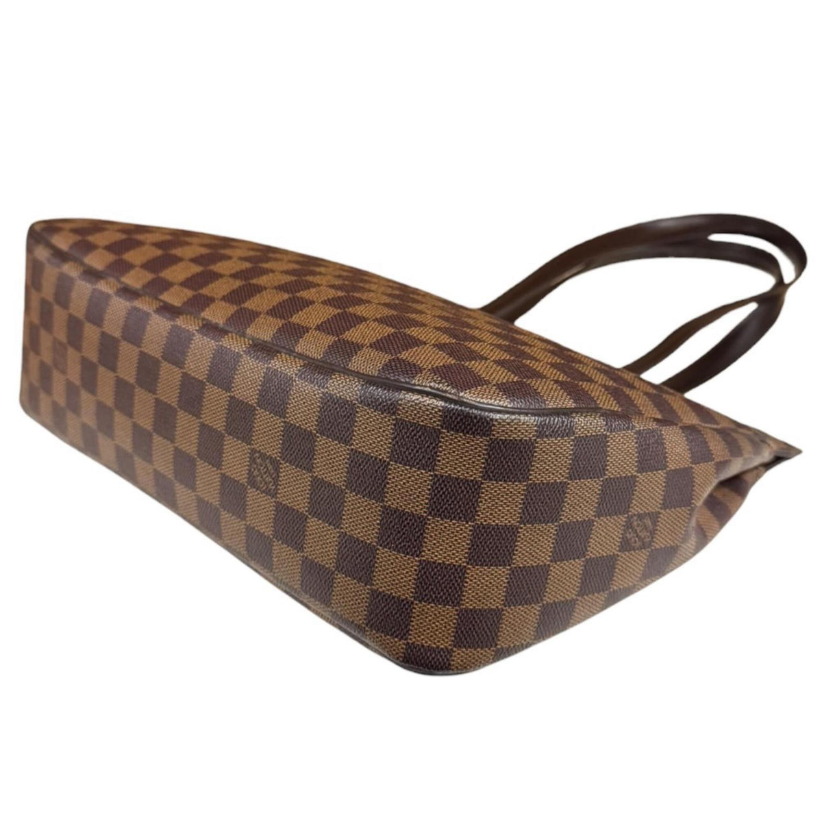 Louis Vuitton Damier Brown Damier Canvas Tote Bag (Pre-Owned)
