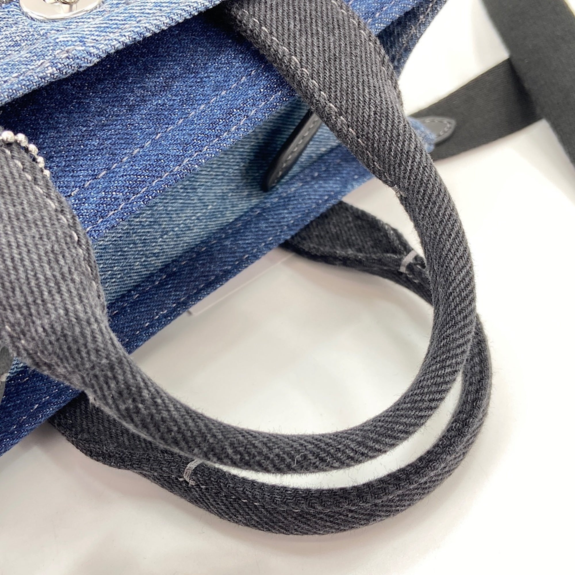 Coach Navy Denim Handbag (Pre-Owned)