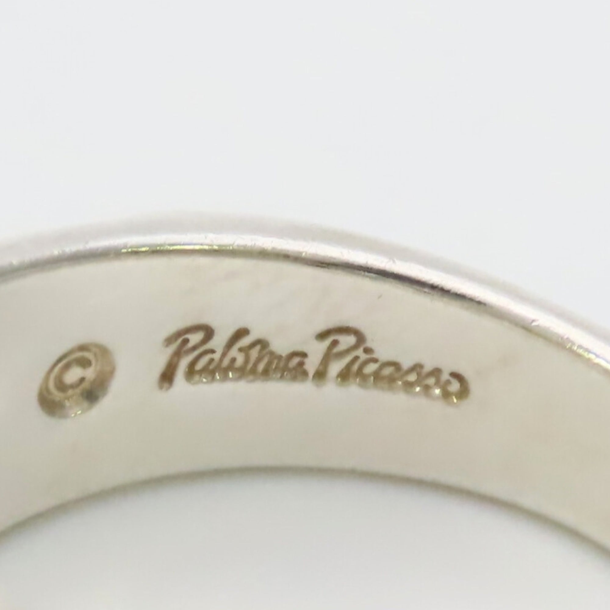 Tiffany Silver Silver 925 Band Ring (Pre-Owned)