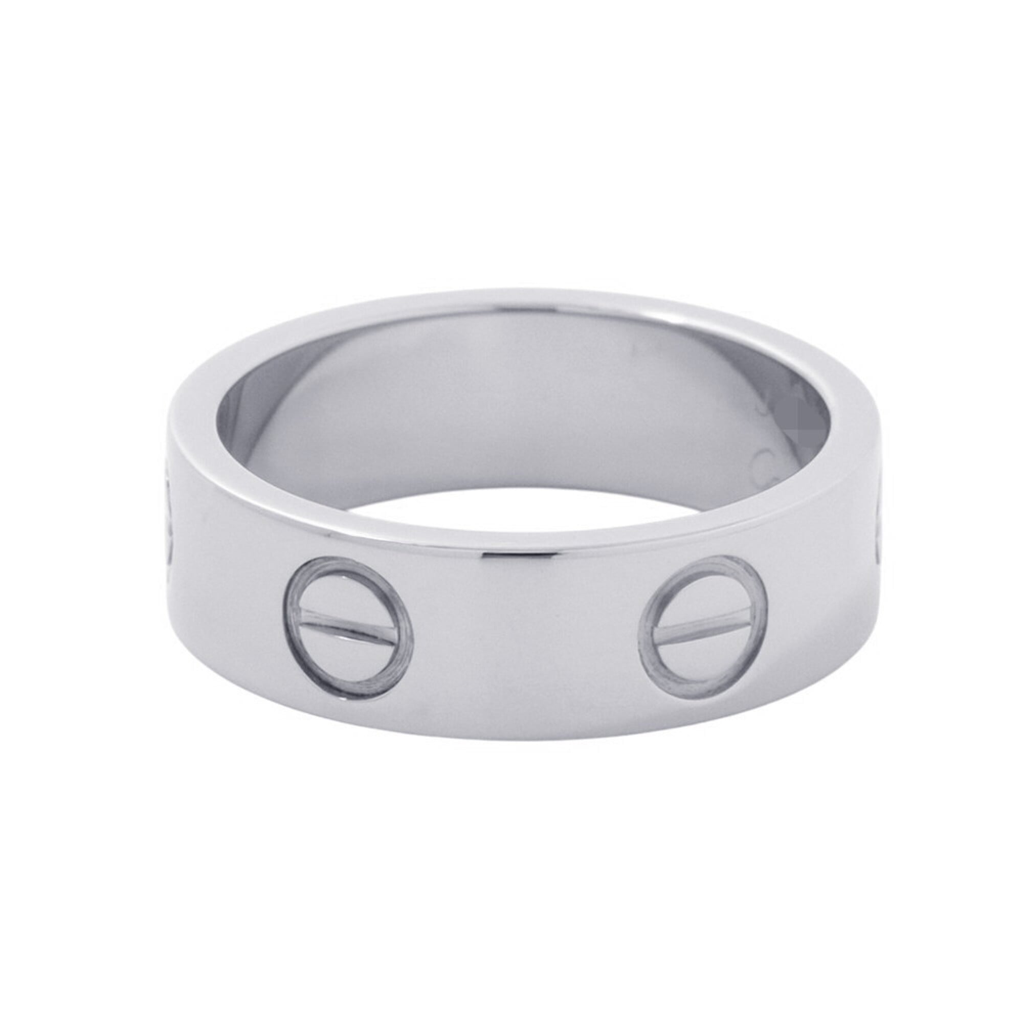 Cartier White Gold (18K) Band Ring (Pre-Owned)