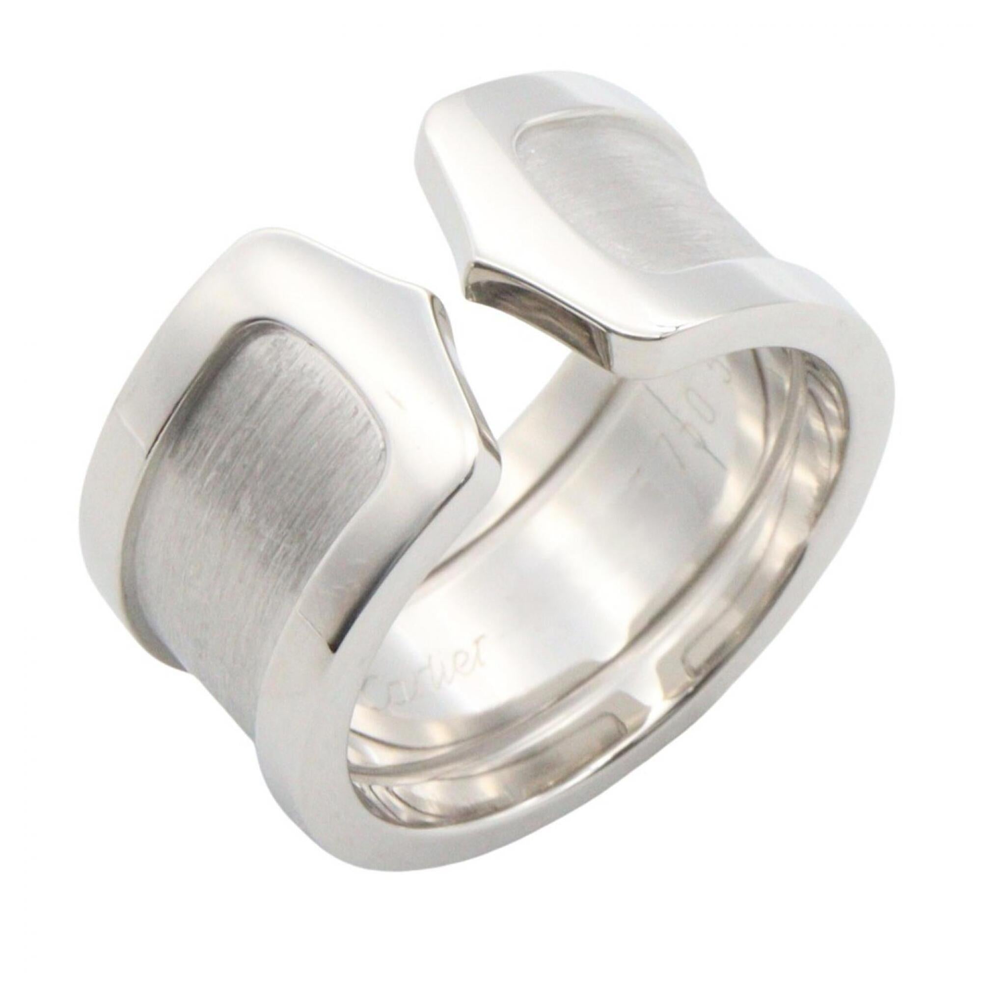 Cartier White Gold White Gold (18K) Band Ring (Pre-Owned)