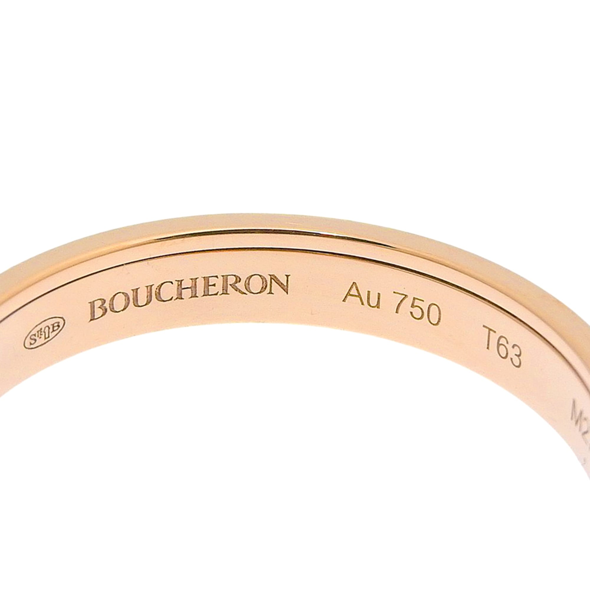 Boucheron Yellow Gold (18K) Band Ring (Pre-Owned)