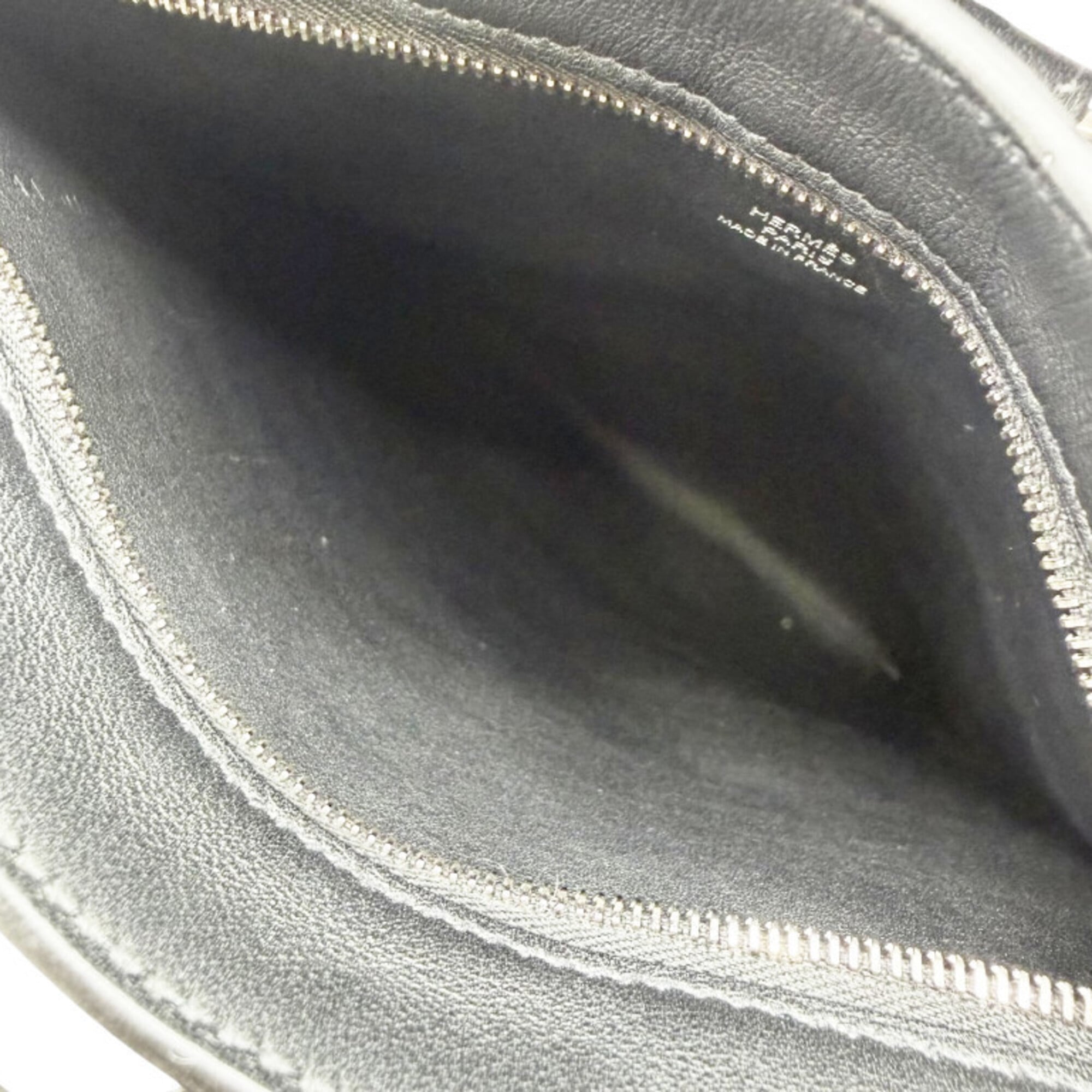 Hermes Black Swift Leather Sling Bag (Pre-Owned)