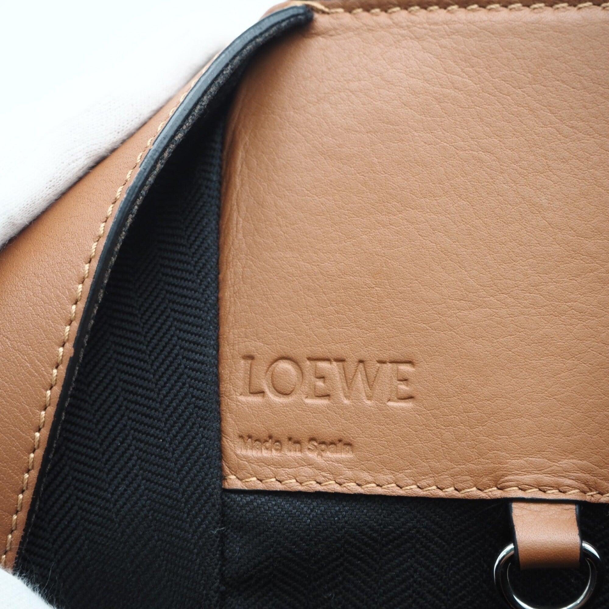 Loewe Hammock Brown Leather Handbag (Pre-Owned)