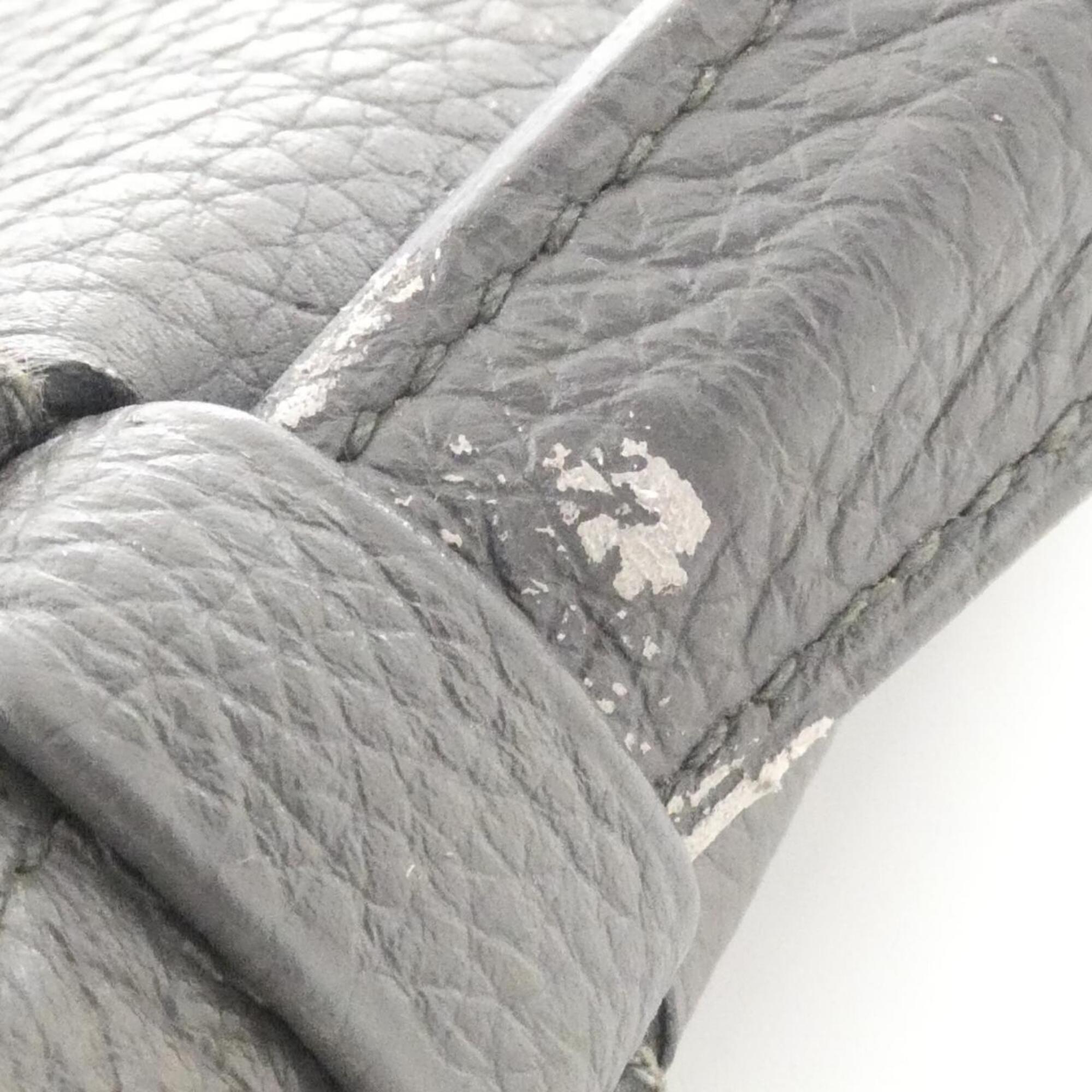 Hermes Graphite Togo Leather Handbag (Pre-Owned)