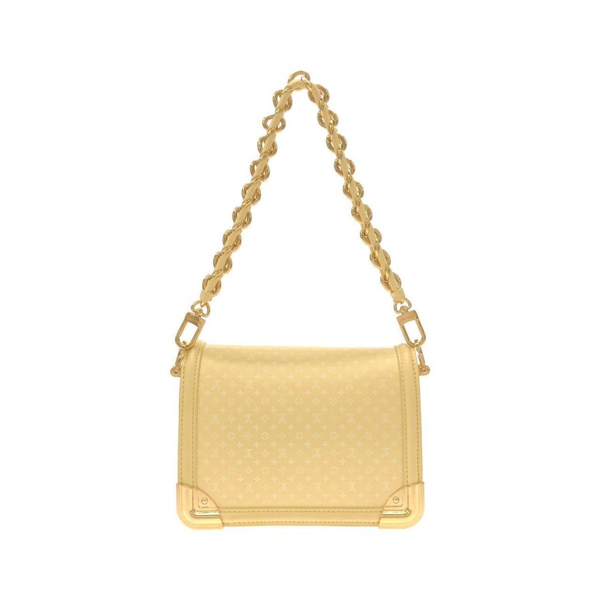 Louis Vuitton Jaune Yellow Leather Shoulder Bag (Pre-Owned)