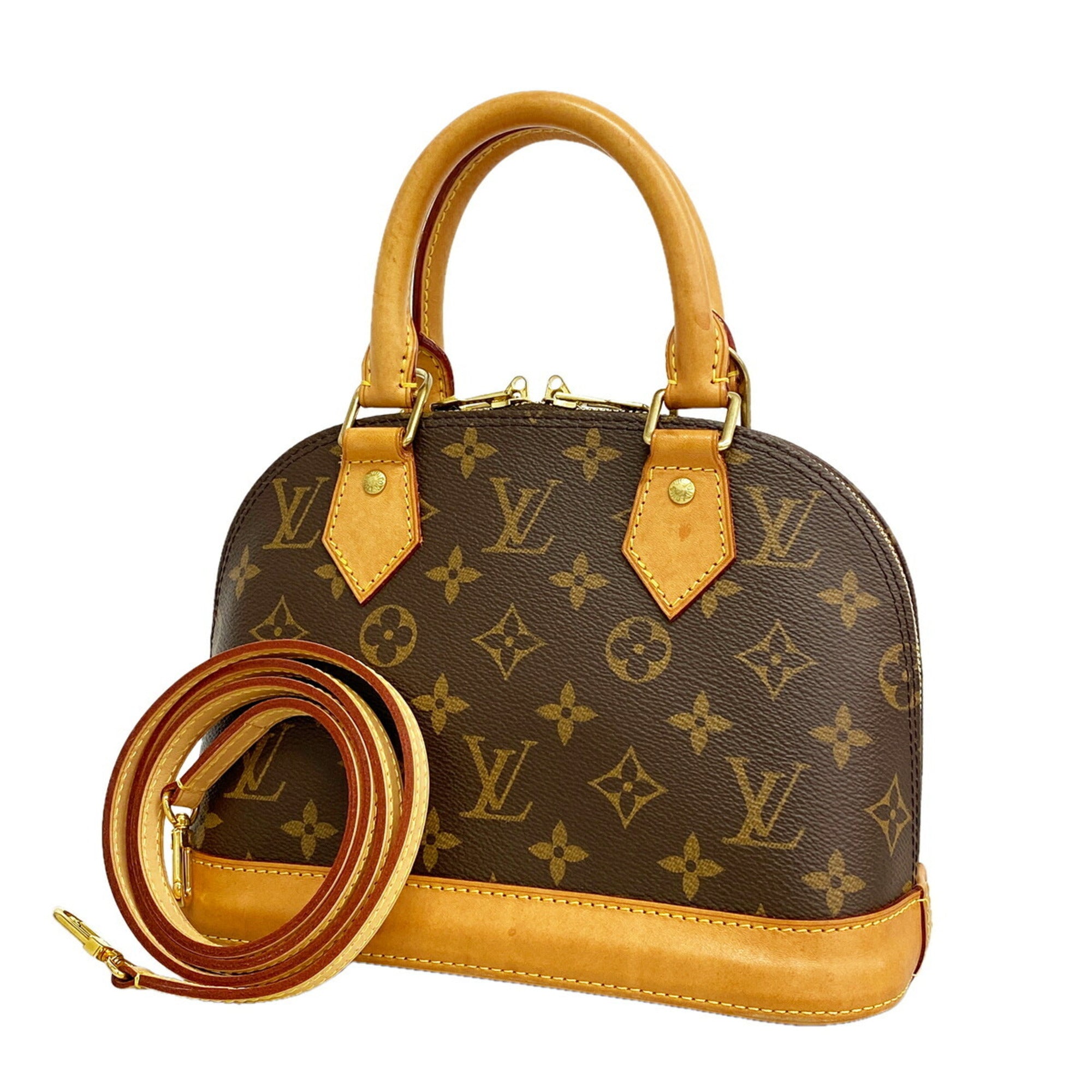 Louis Vuitton Brown Handbag (Pre-Owned)
