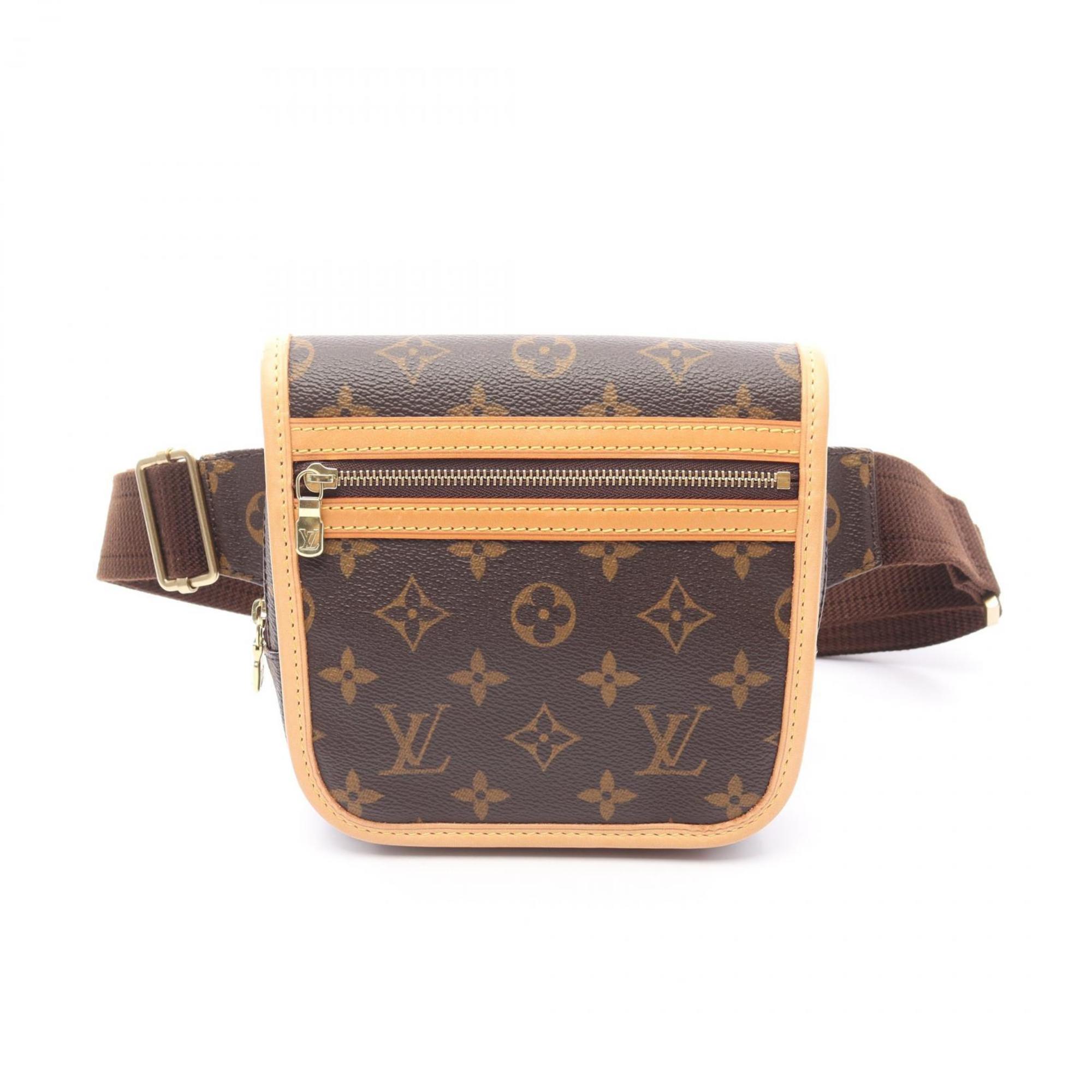 Louis Vuitton Brown Coated Canvas Pvc Monogram Leather Fanny Pack Sling Bag (Pre-Owned)