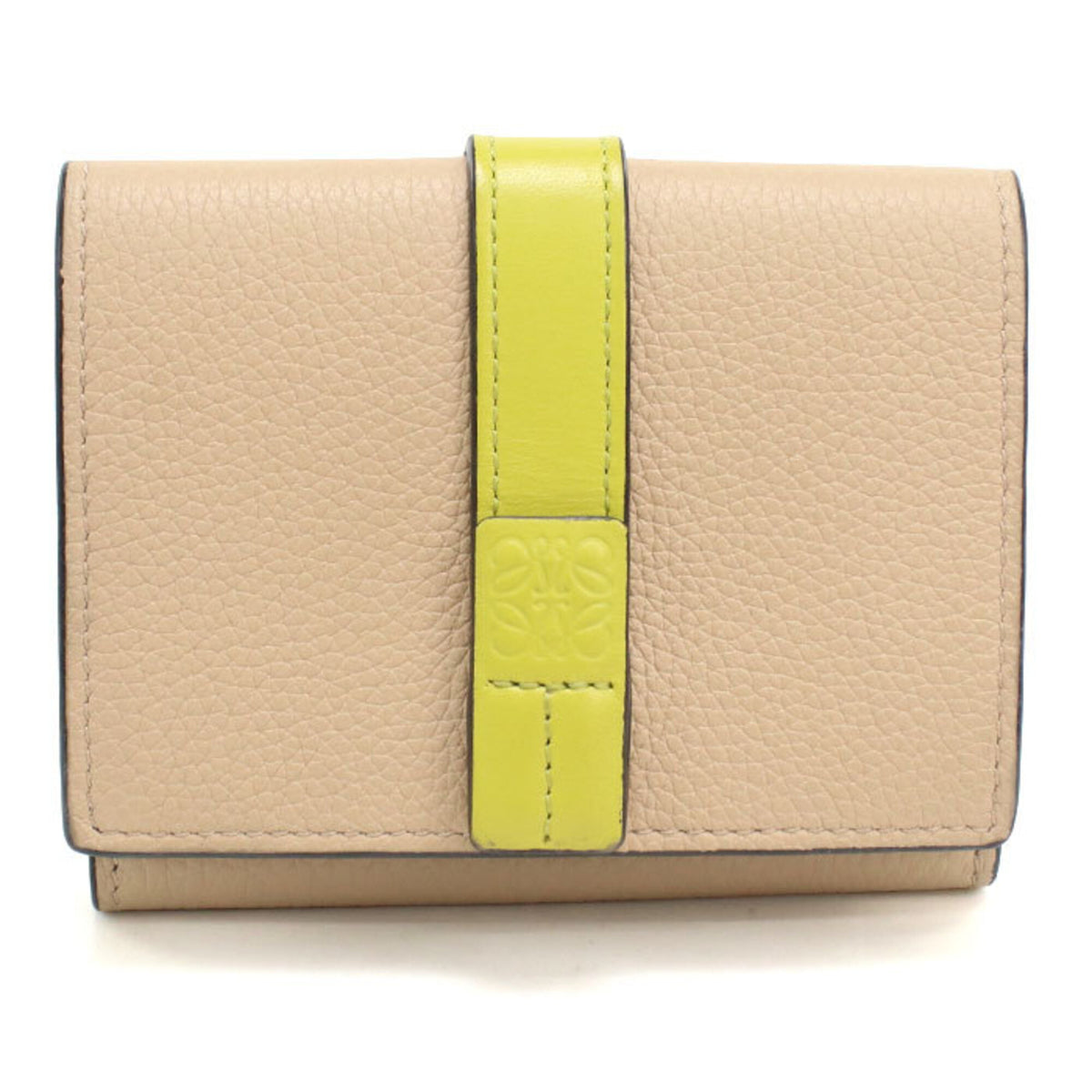 Loewe Beige Wallet (Tri-Fold) (Pre-Owned)