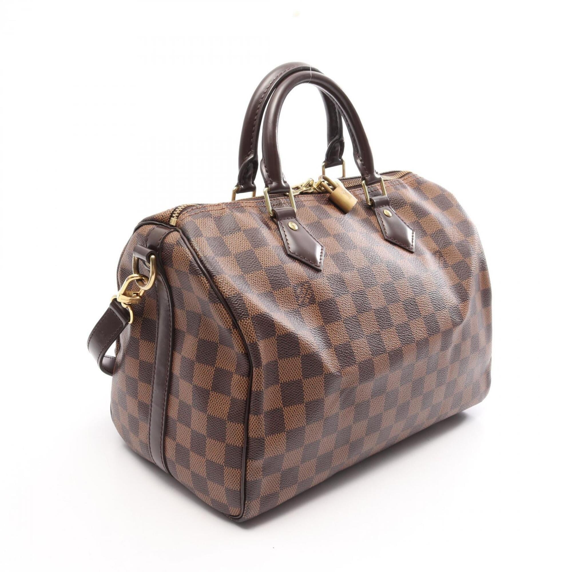 Louis Vuitton Brown Coated Canvas Pvc Leather Handbag (Pre-Owned)