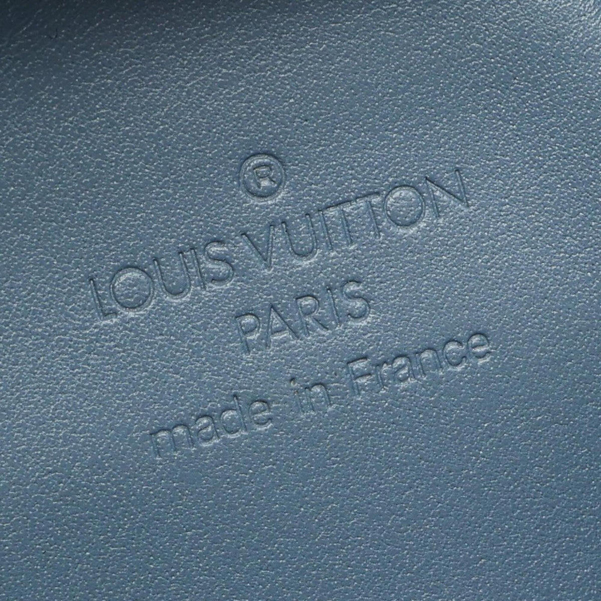 Louis Vuitton Blue Suhali Leather Handbag Shoulder Bag (Pre-Owned)