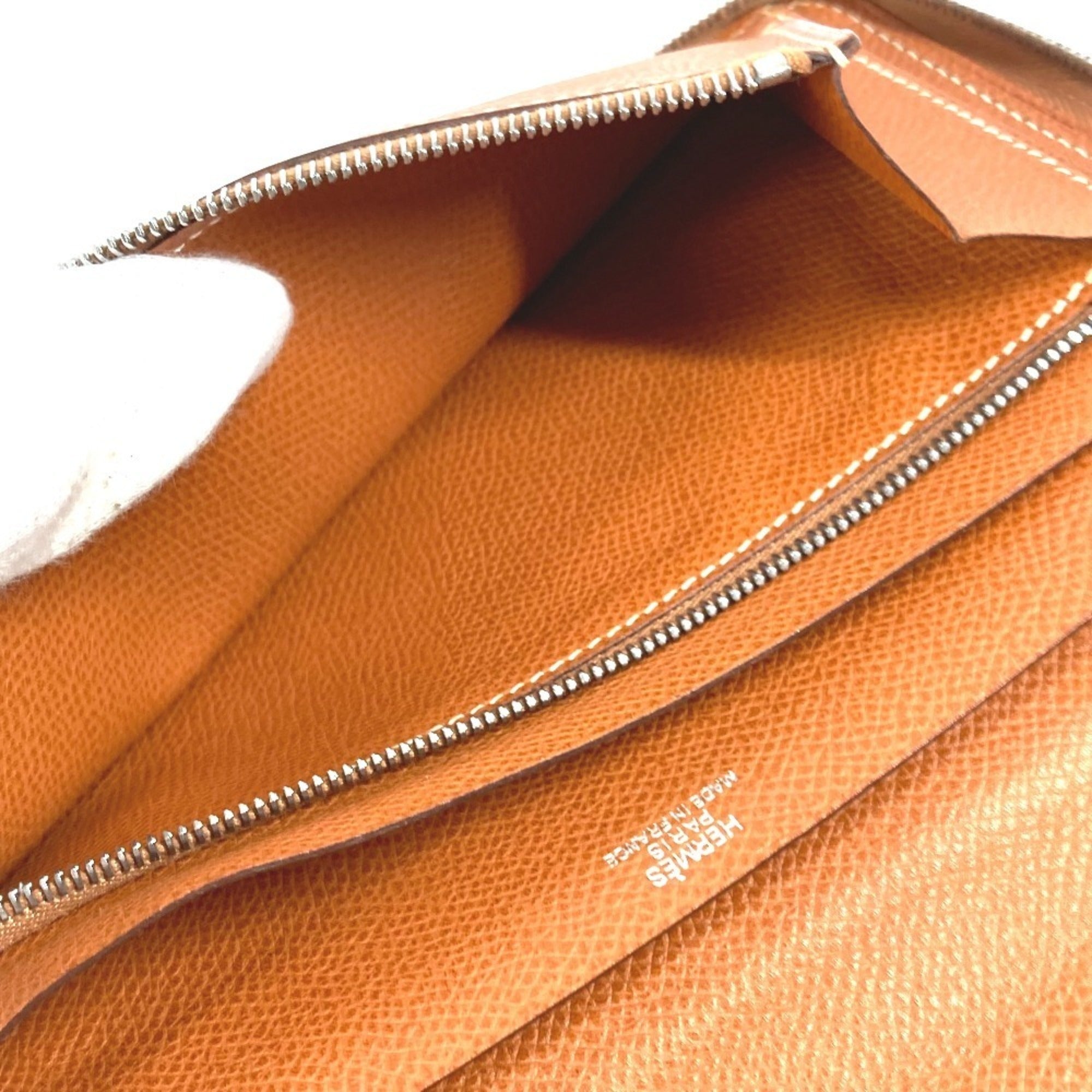Hermes Azap Epsom Leather Long Wallet (Bi-Fold) (Pre-Owned)