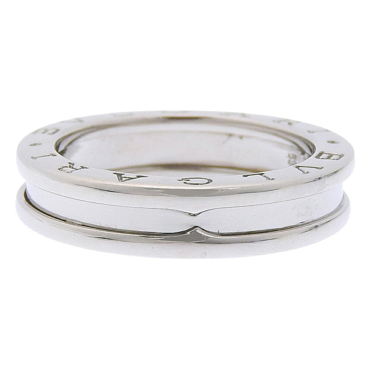 Bvlgari White Gold White Gold (18K) Band Ring (Pre-Owned)