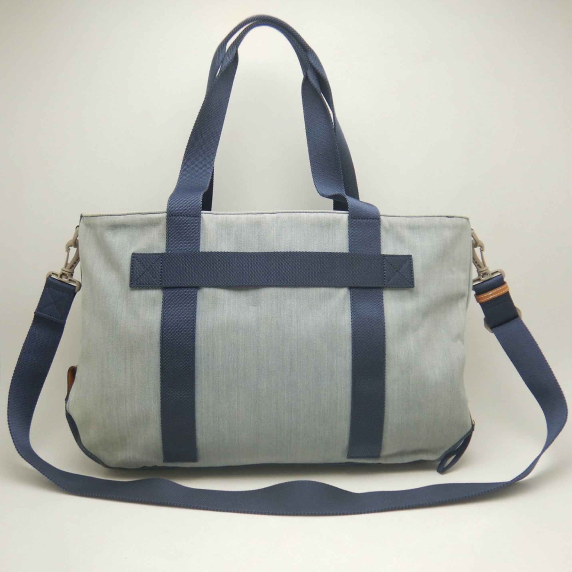 Loewe Blue Cotton Denim Tote Bag (Pre-Owned)