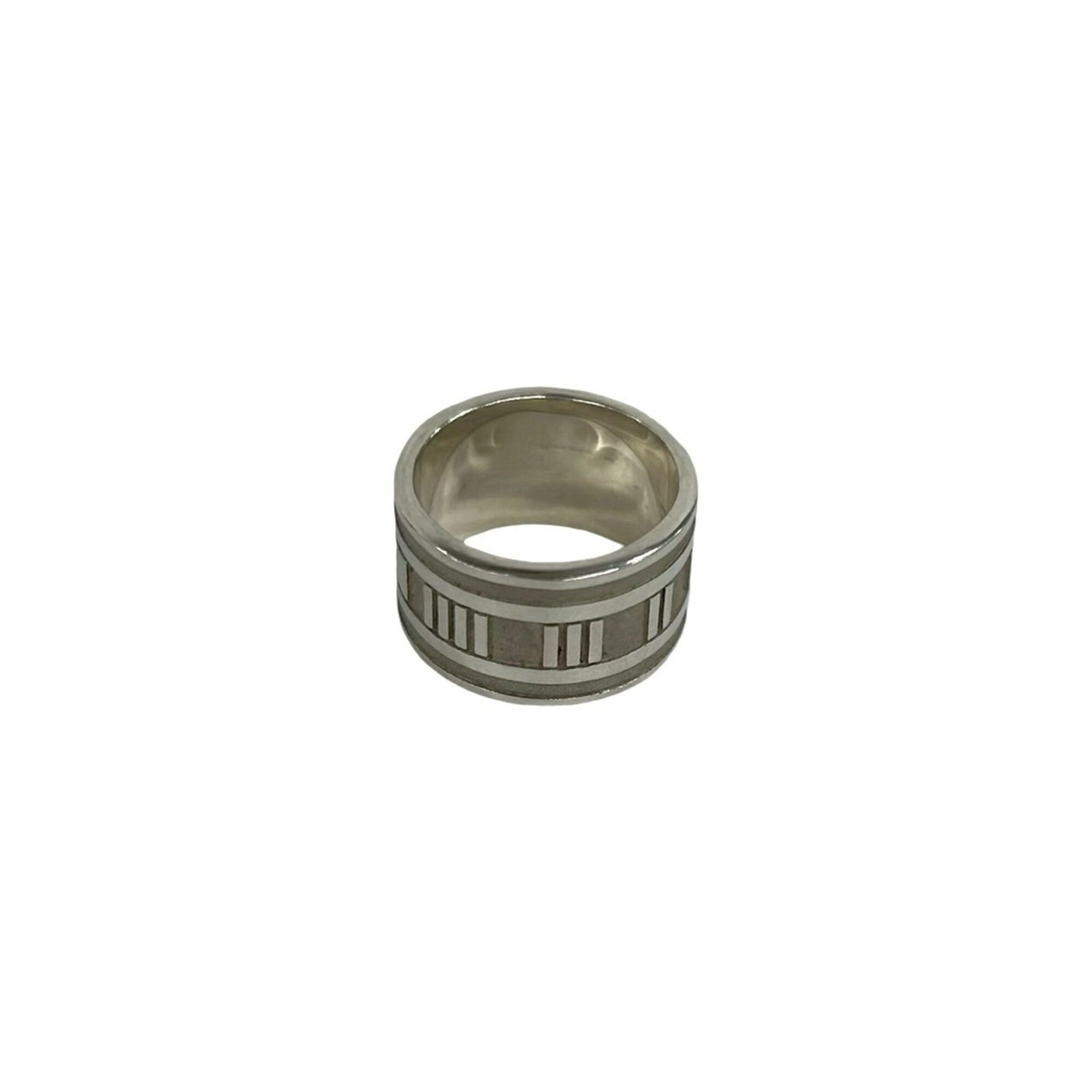 Tiffany Silver Silver 925 Band Ring (Pre-Owned)
