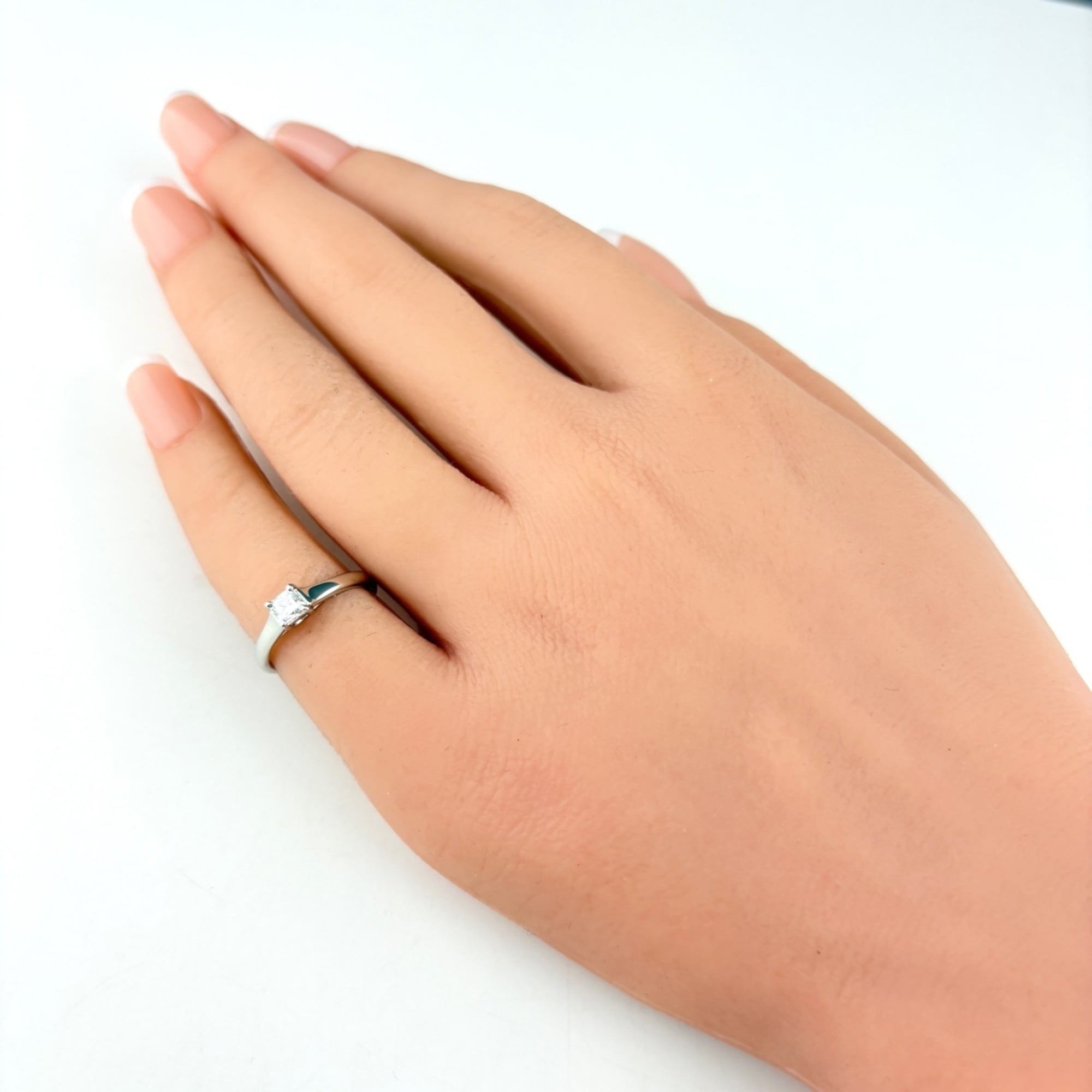 Tiffany Platinum 950 Band Ring (Pre-Owned)