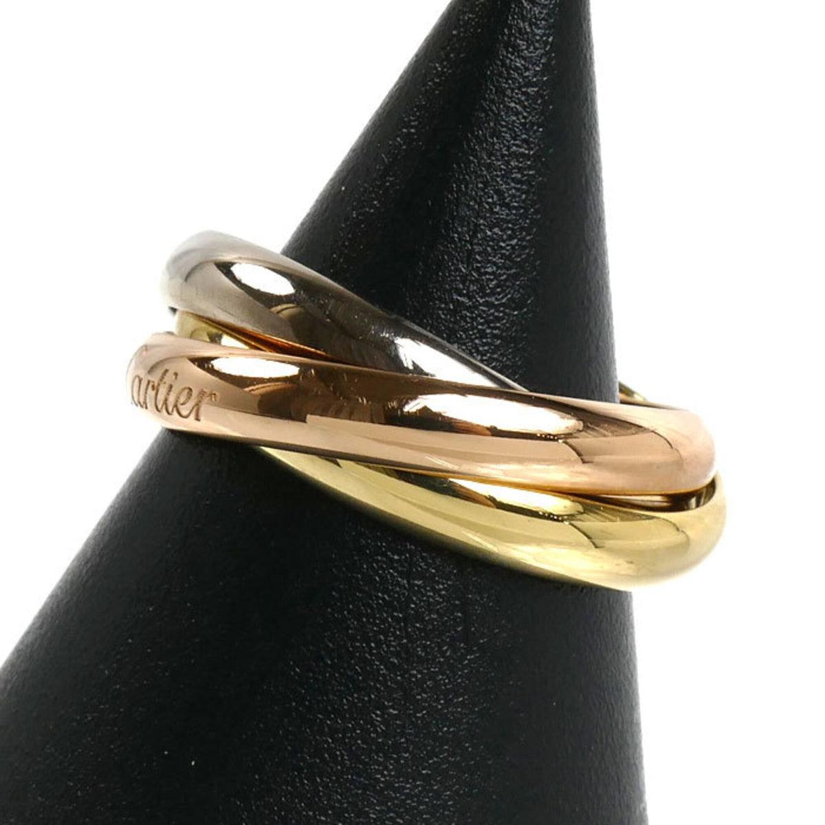 Cartier Yellow Gold (18K) Pink Gold (18K) White Gold (18K) Band Ring (Pre-Owned)