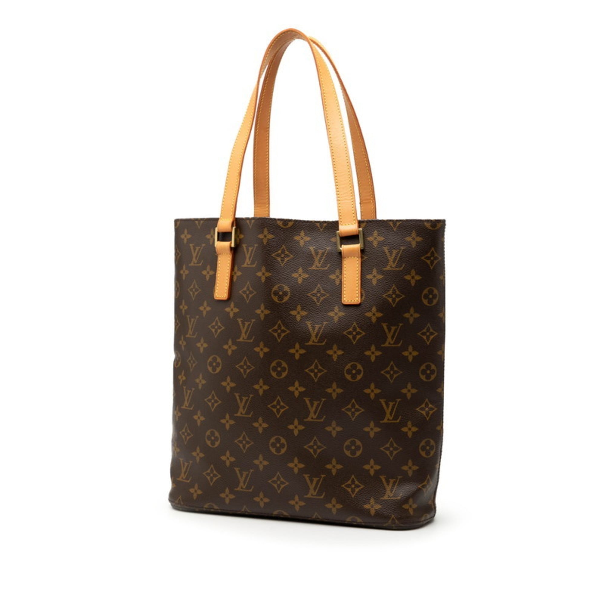 Louis Vuitton Brown Pvc Leather Tote Bag (Pre-Owned)