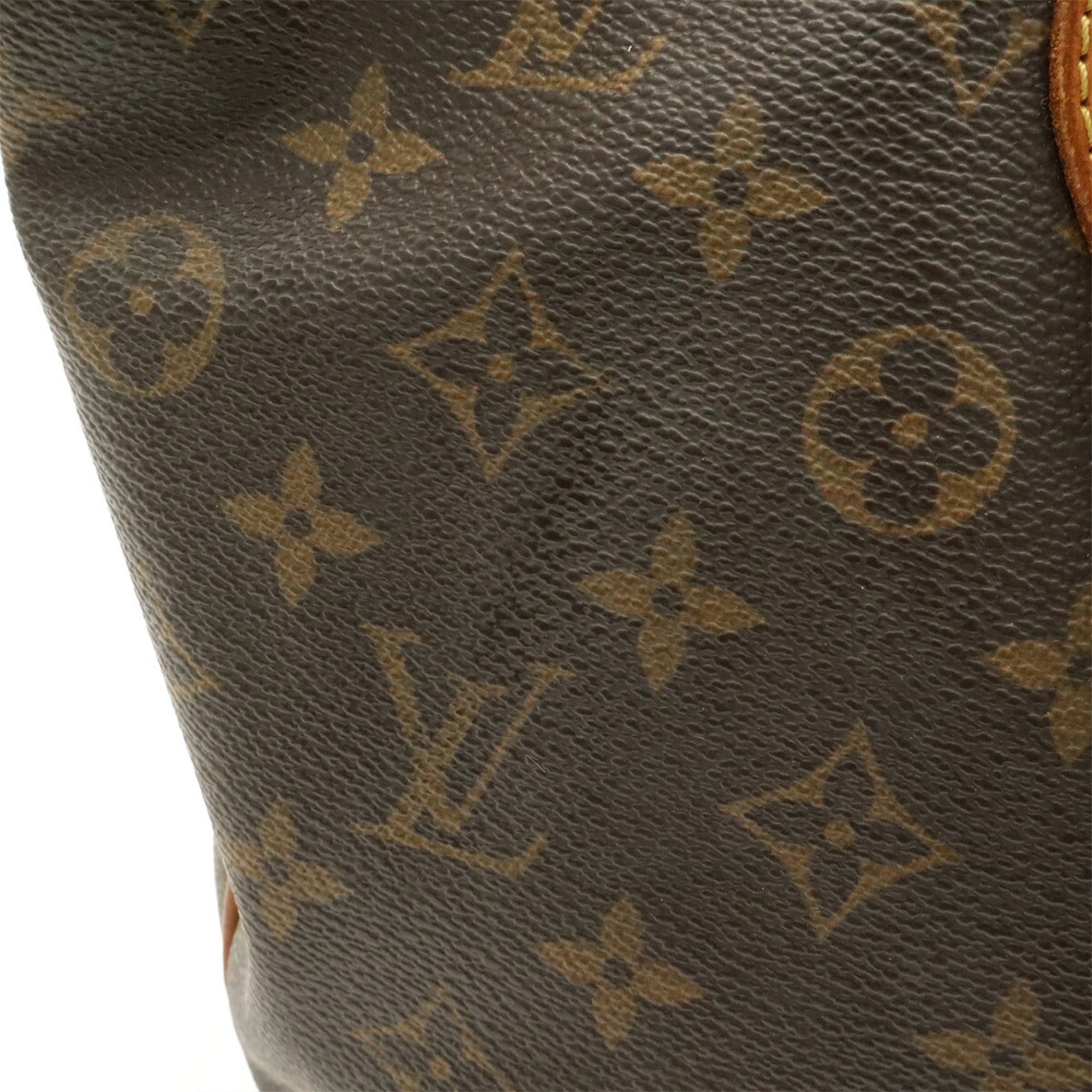 Louis Vuitton Brown Monogram White Monogram Handbag Shoulder Bag Tote Bag (Pre-Owned)