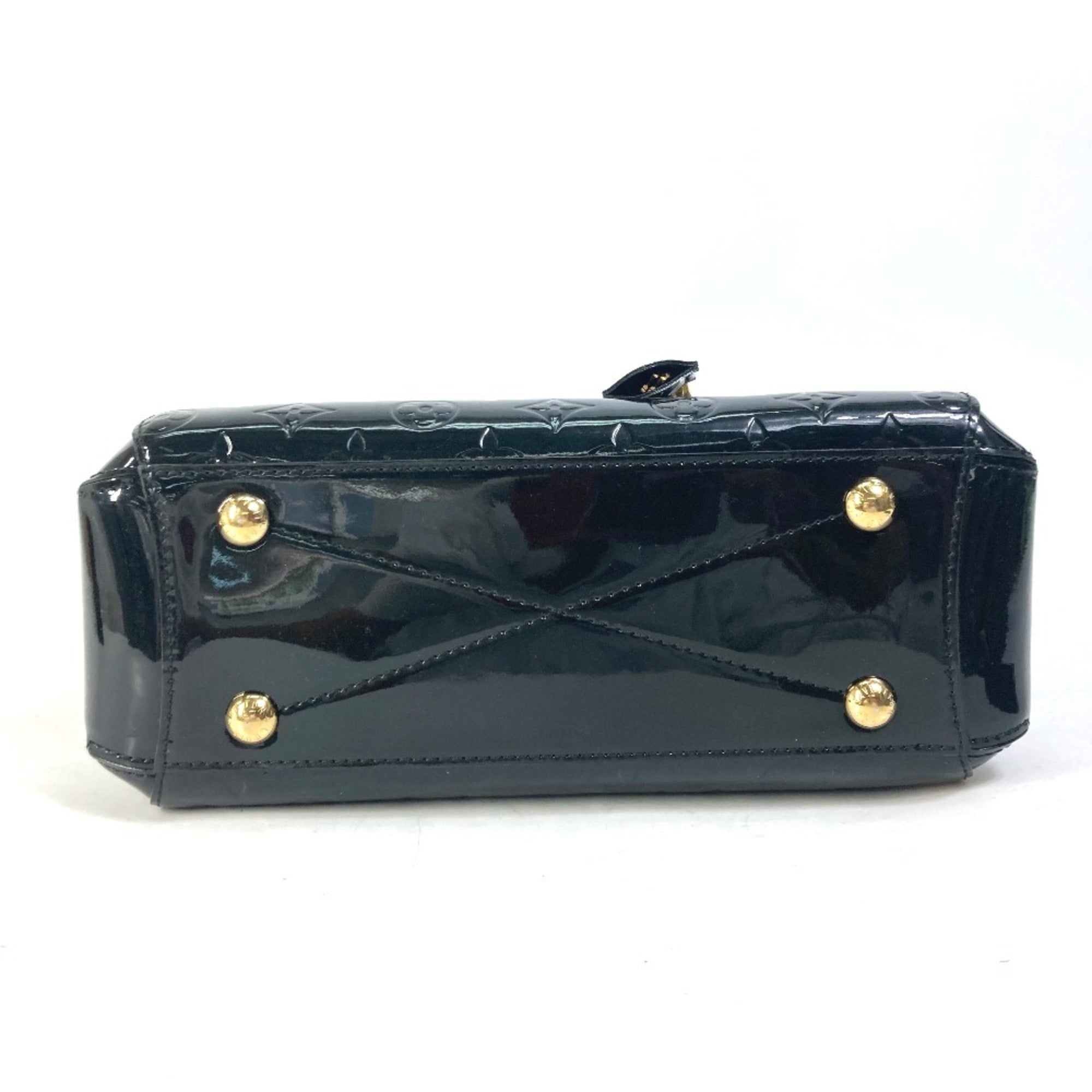 Louis Vuitton Monogram Vernis Black Noir Monogram Vernis Handbag Shoulder Bag (Pre-Owned)