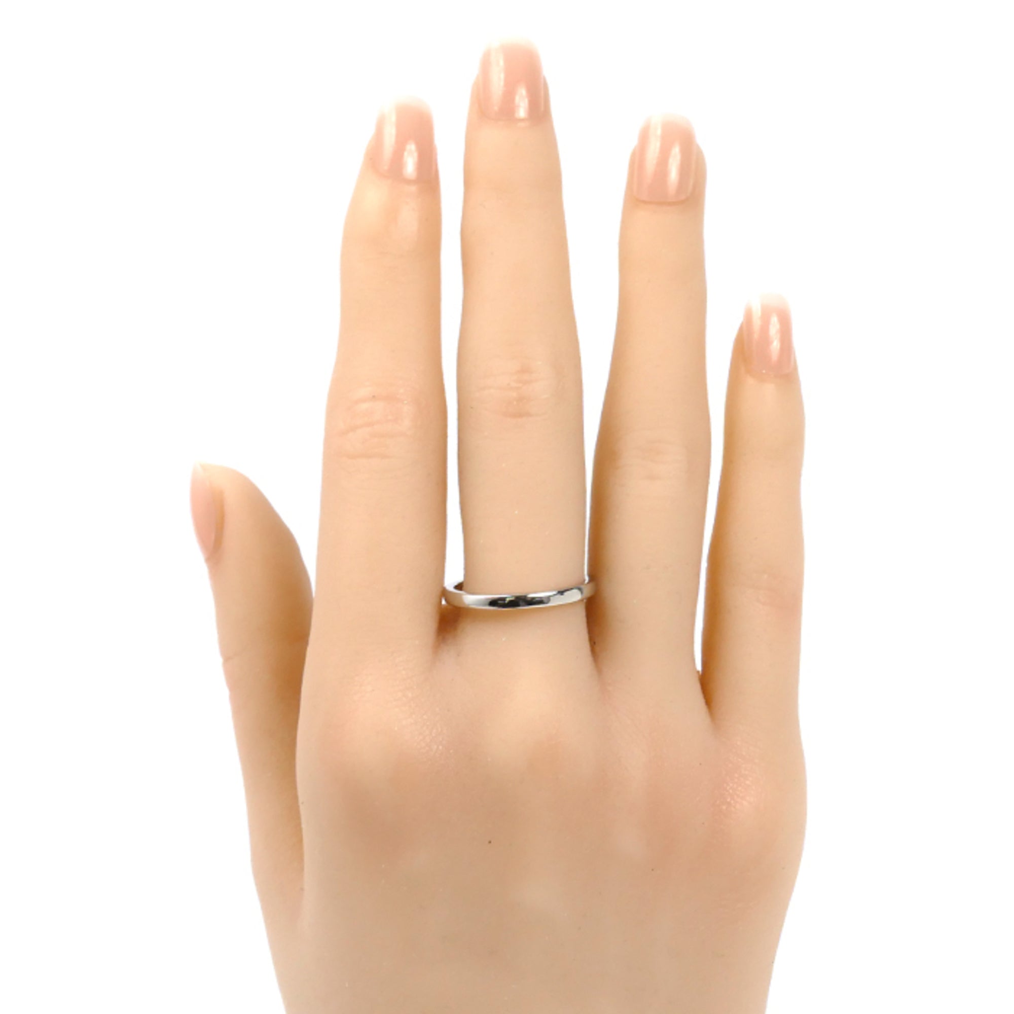 Cartier Platinum 950 Band Ring (Pre-Owned)
