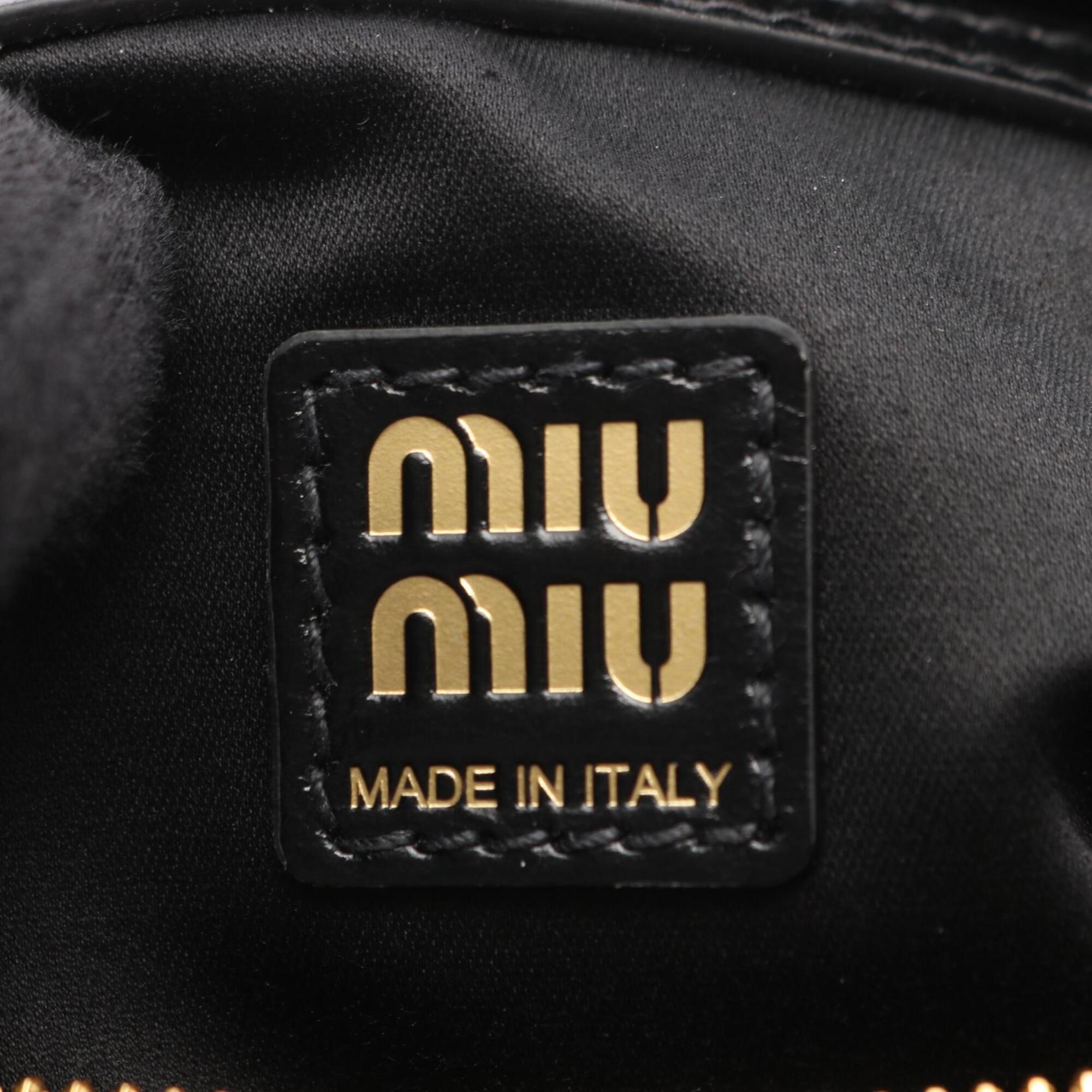 Miu Miu Black Leather Handbag (Pre-Owned)