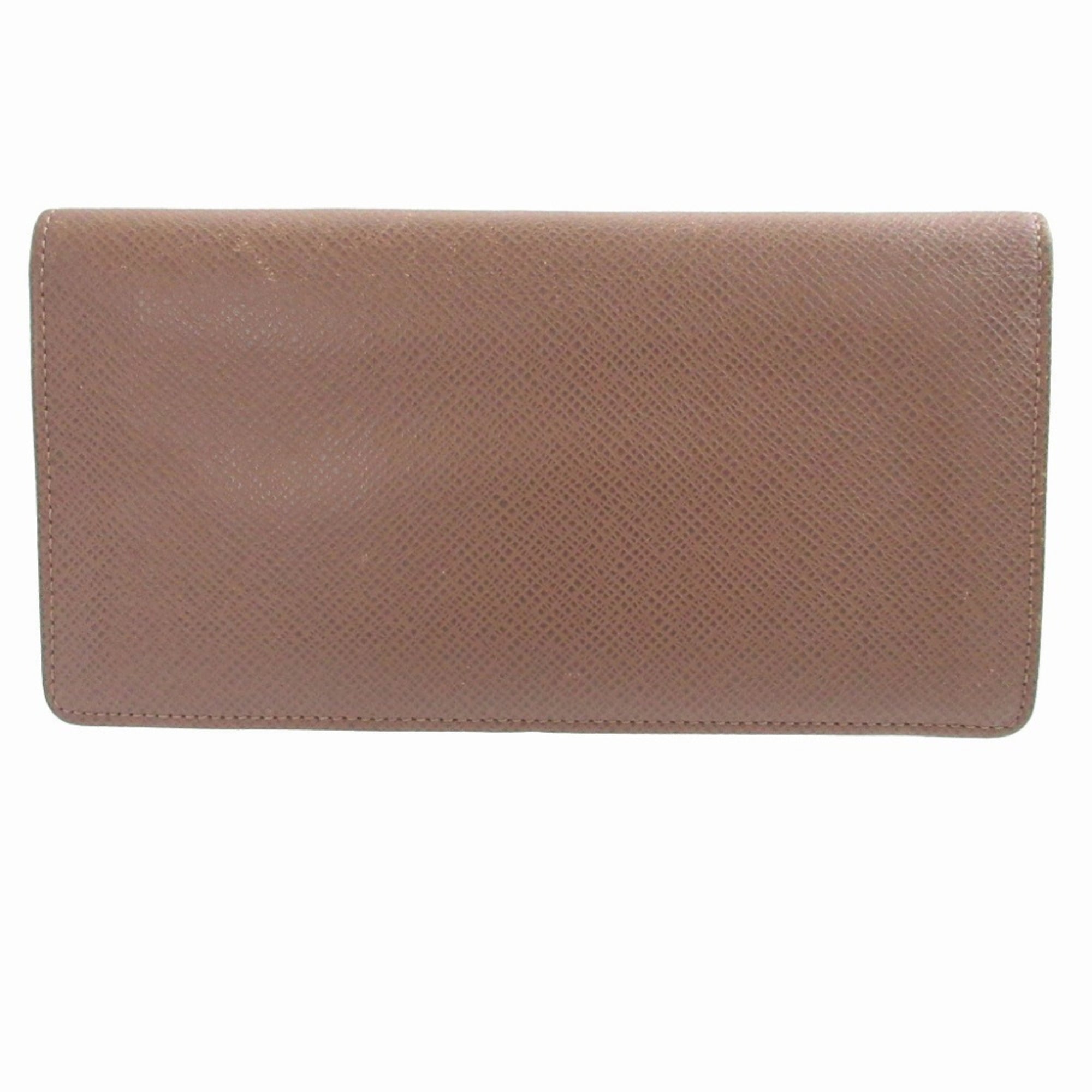Louis Vuitton Grizzly Taiga Leather Long Wallet (Bi-Fold) (Pre-Owned)