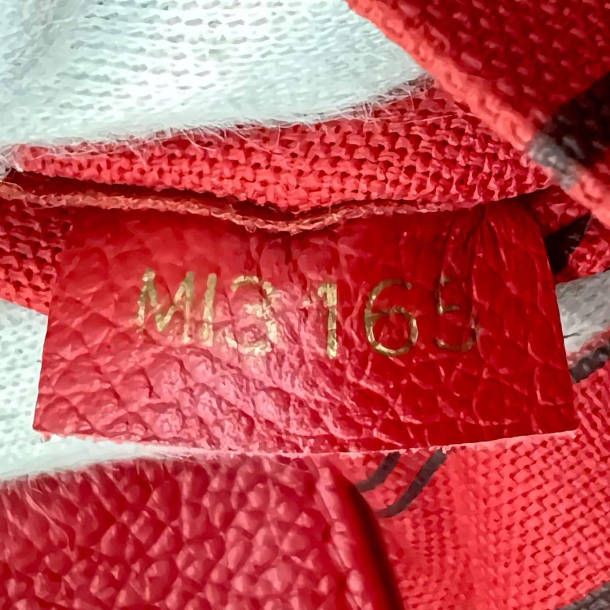 Louis Vuitton Red Color Monogram Empreinte Handbag (Pre-Owned)