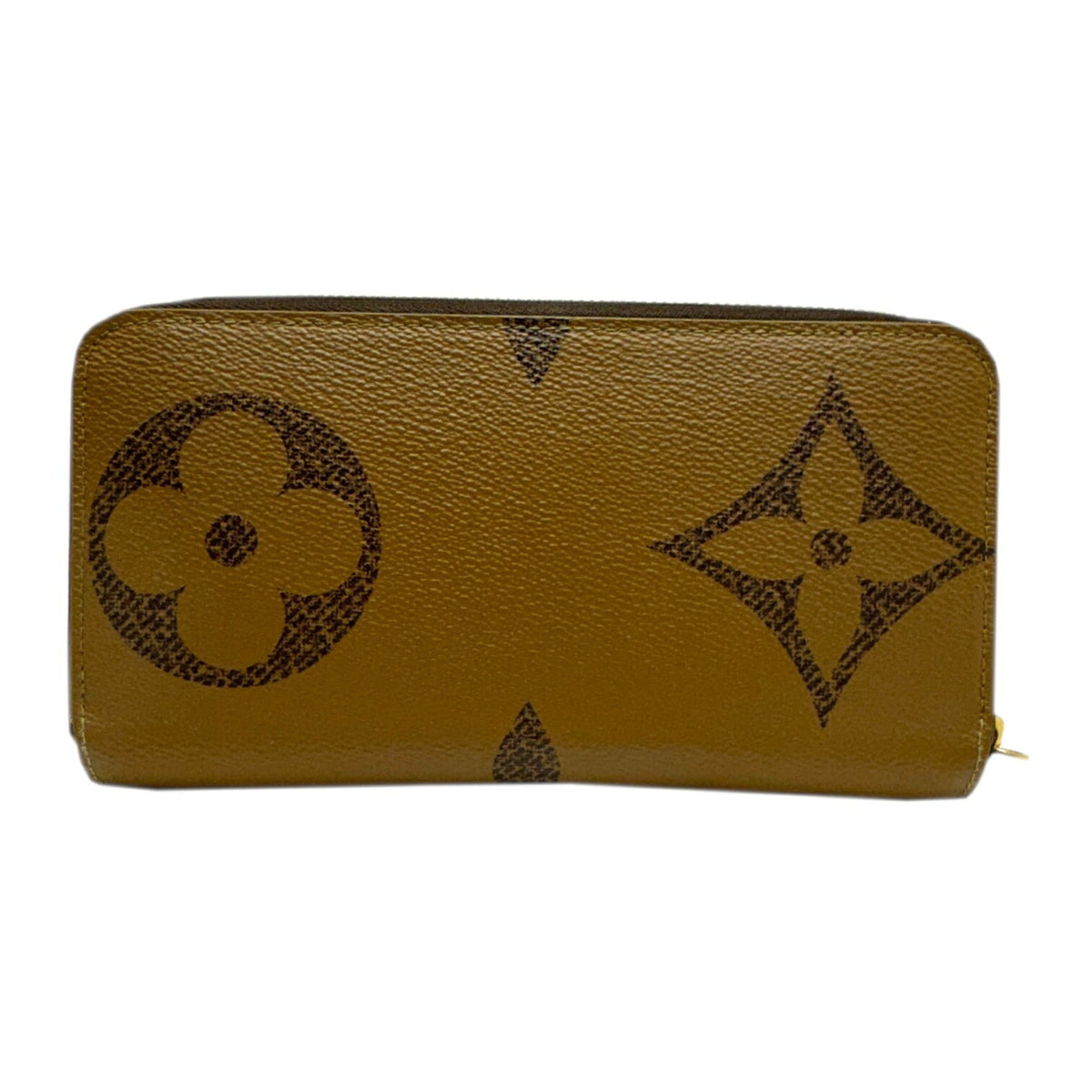 Louis Vuitton Monogram Brown Monogram Reverse Long Bill Wallet (Bi-Fold) (Pre-Owned)