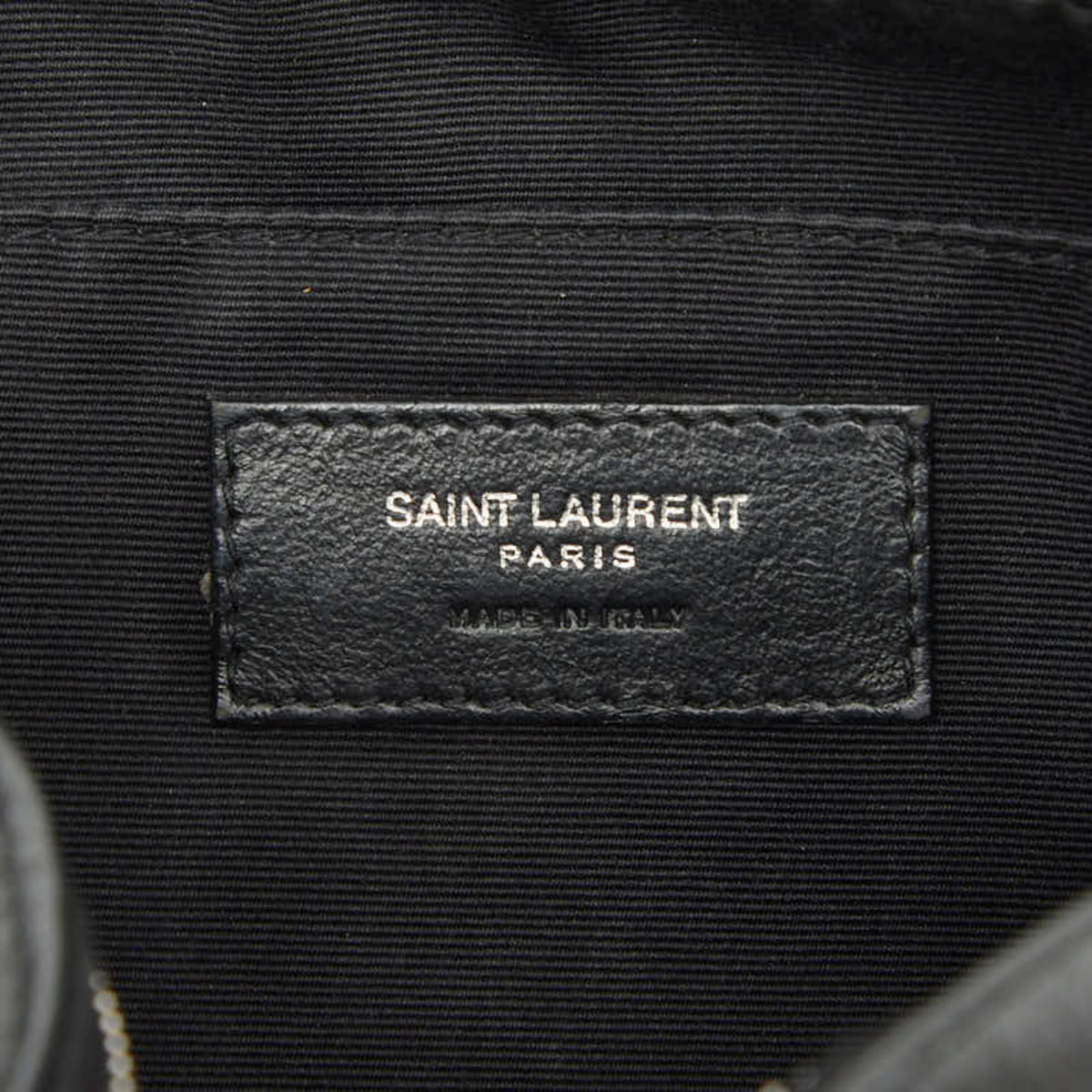 Saint Laurent Black Leather Shoulder Bag (Pre-Owned)