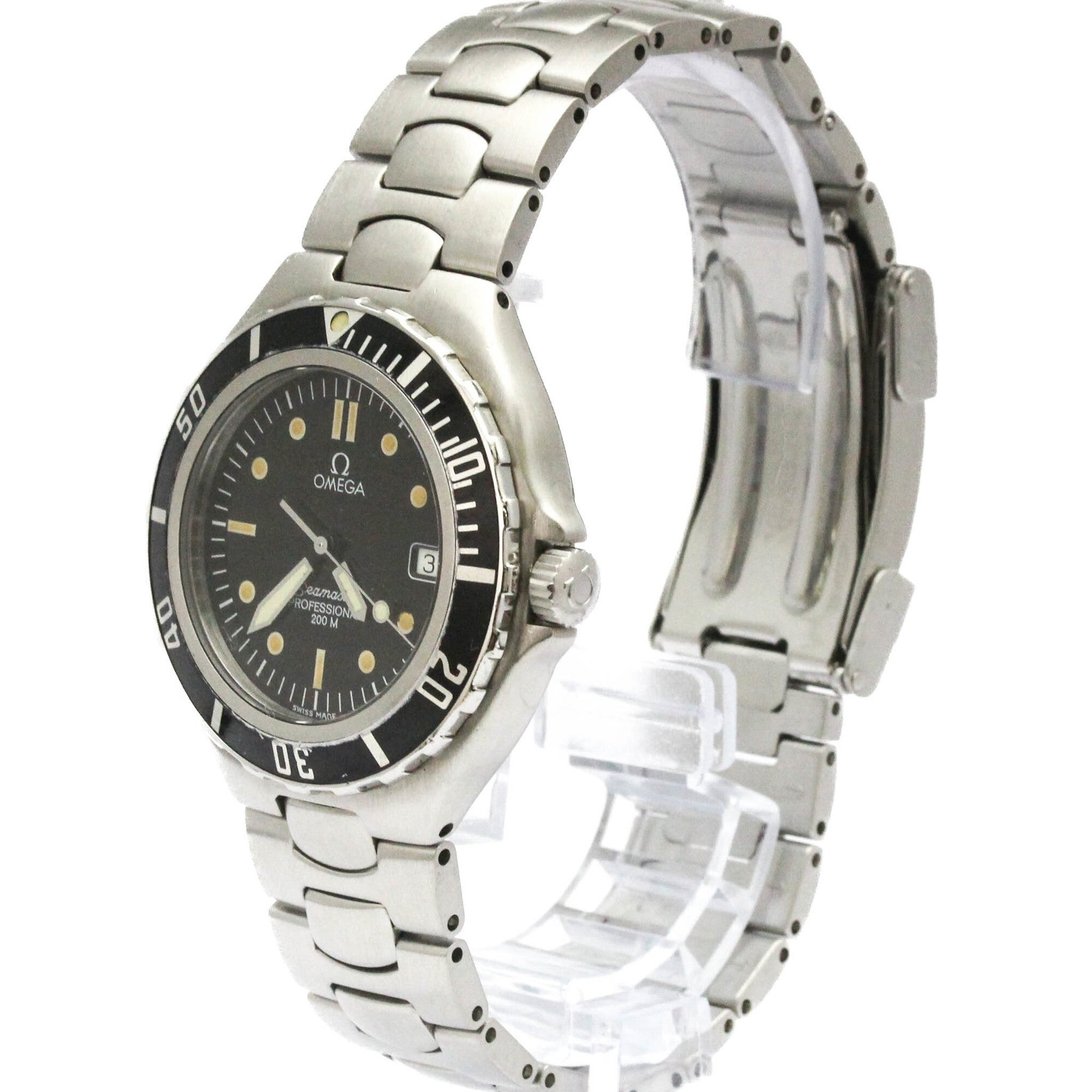 Omega Seamaster Professional 200 Pre Bond Chronometer Quartz Watch Stainless Steel Watch (Pre-Owned)