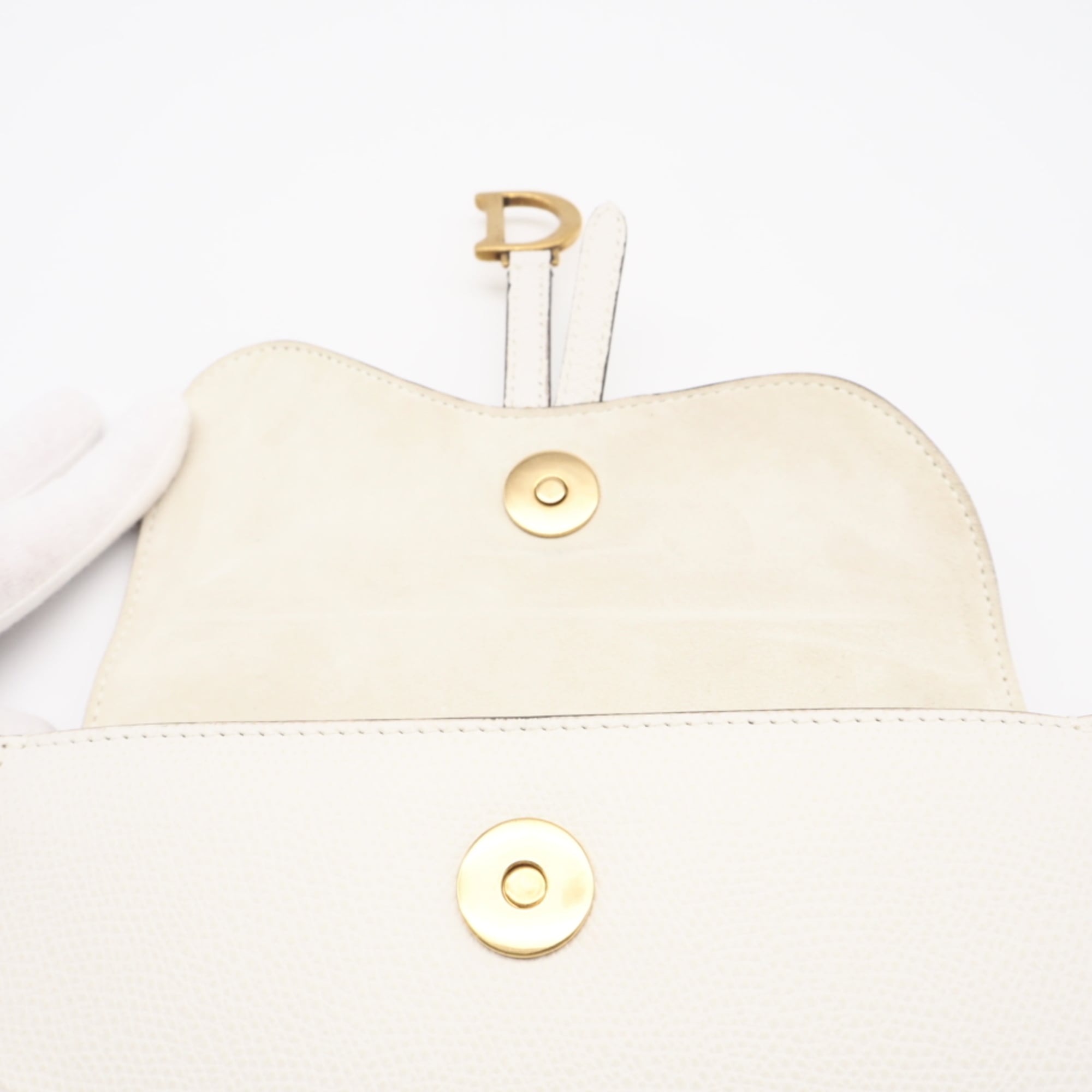 Christian Dior White Leather (Pre-Owned)