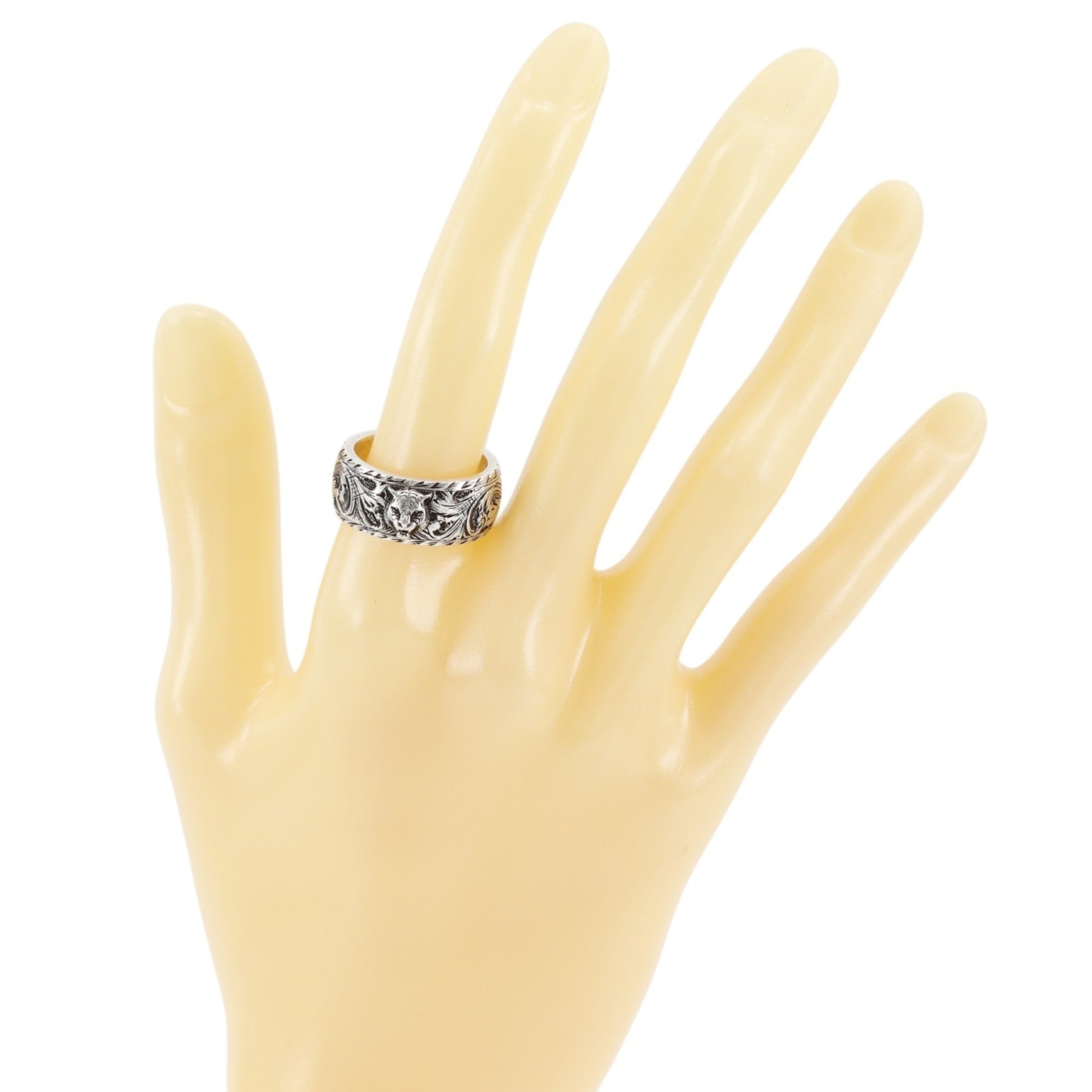 Gucci Silver 925 Band Ring (Pre-Owned)