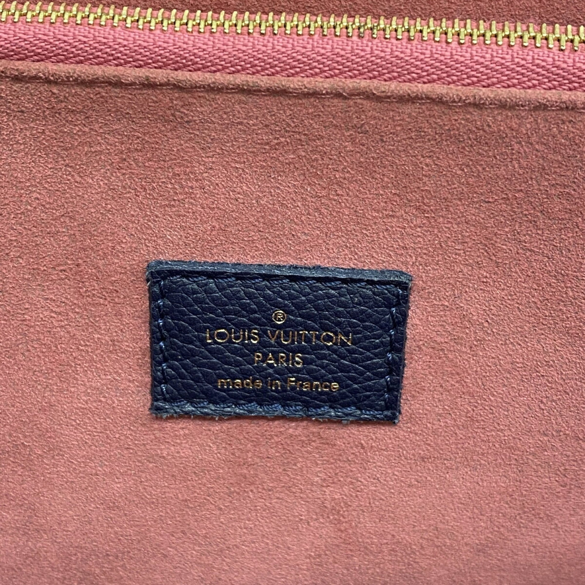 Louis Vuitton Brown Navy Tote Bag (Pre-Owned)