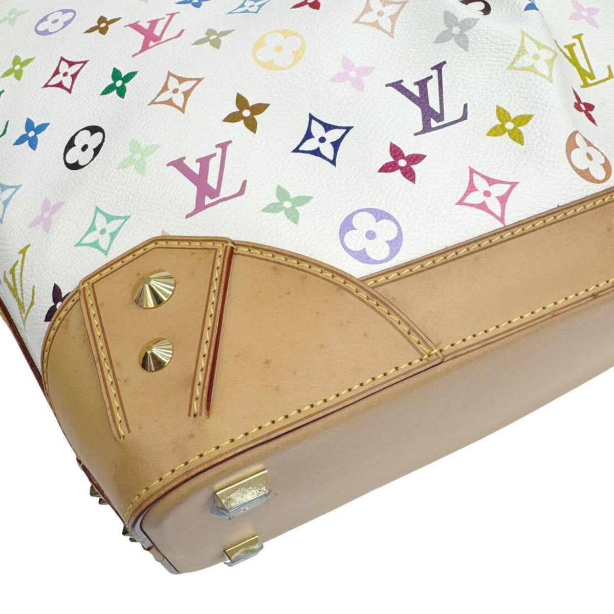 Louis Vuitton Blanc Monogram Multicolore Shoulder Bag (Pre-Owned)