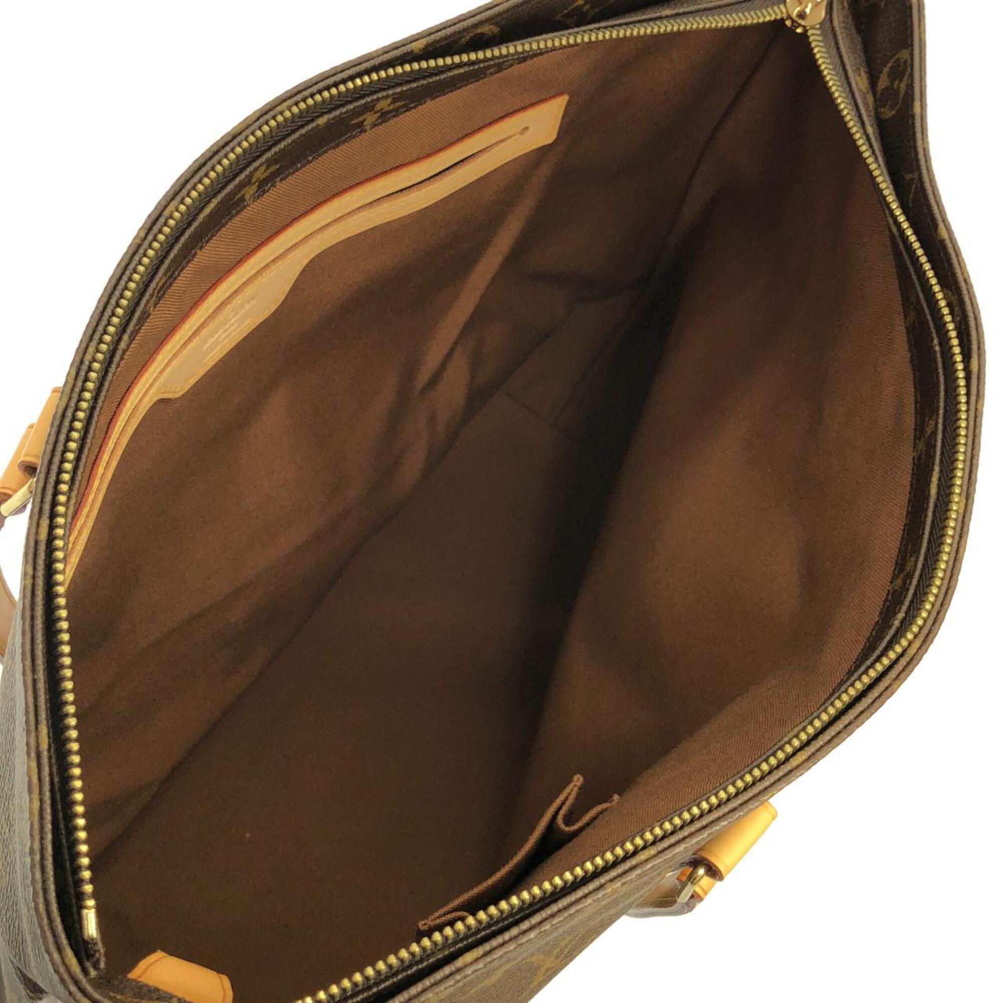 Louis Vuitton Marron Coated Canvas Handbag (Pre-Owned)